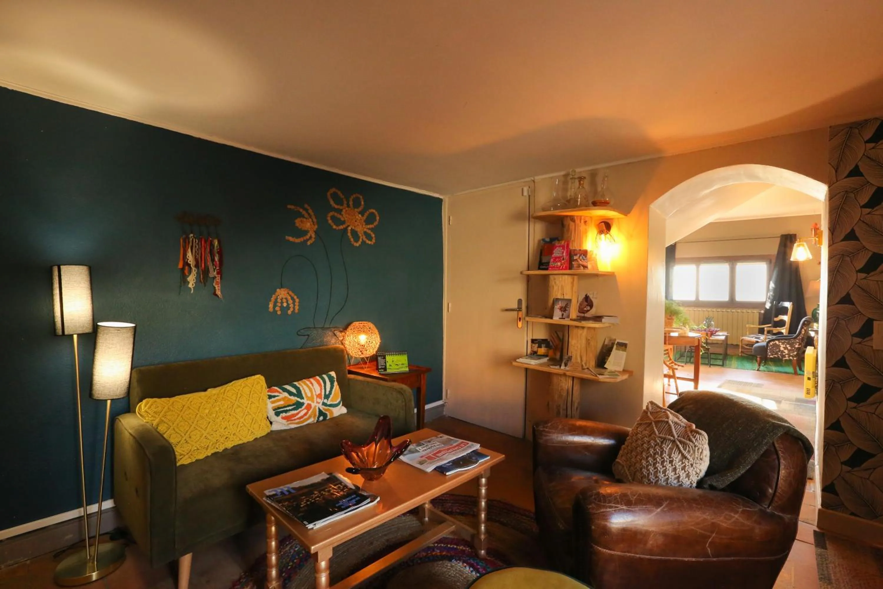 Living room in La Treille Muscate