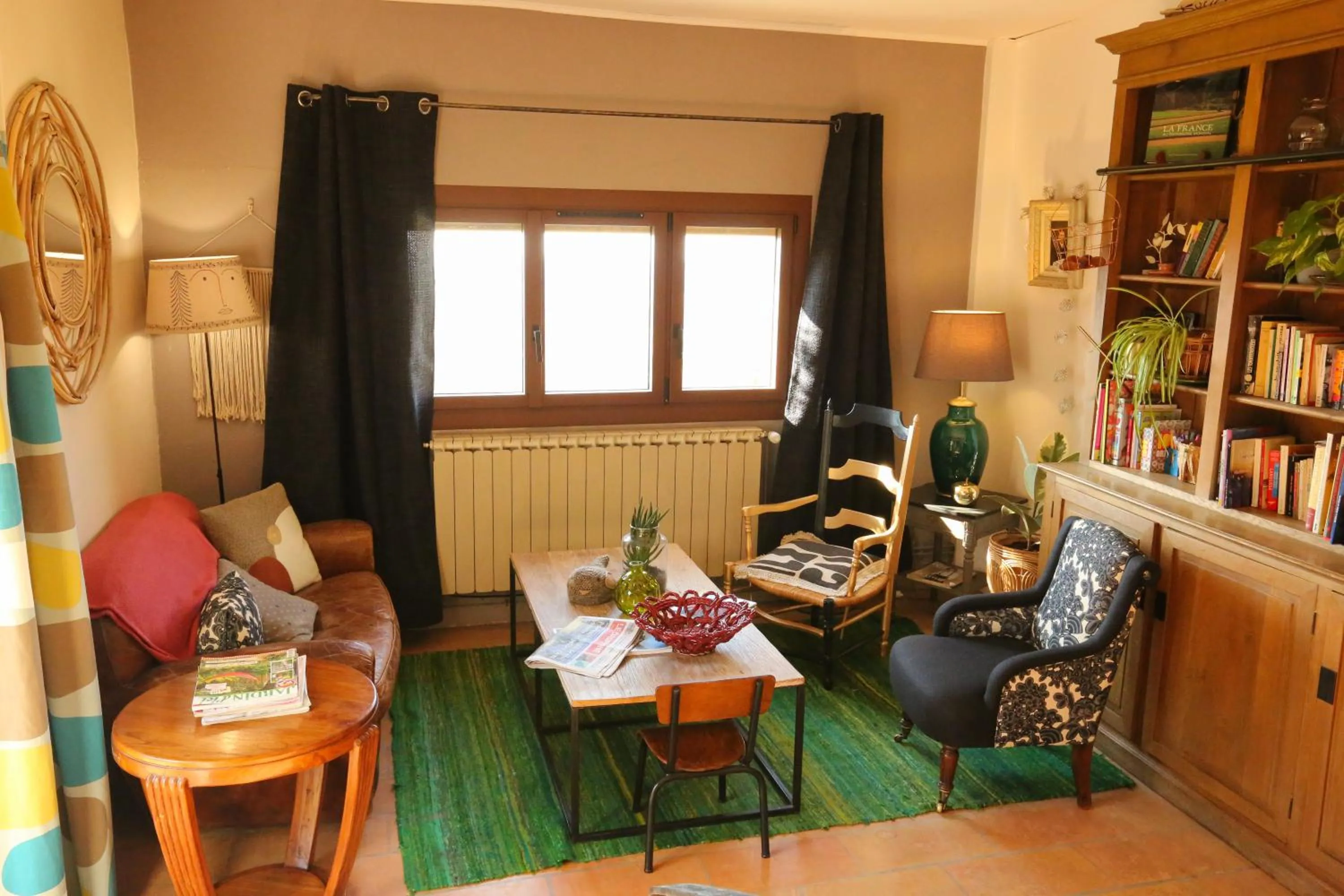 Living room in La Treille Muscate