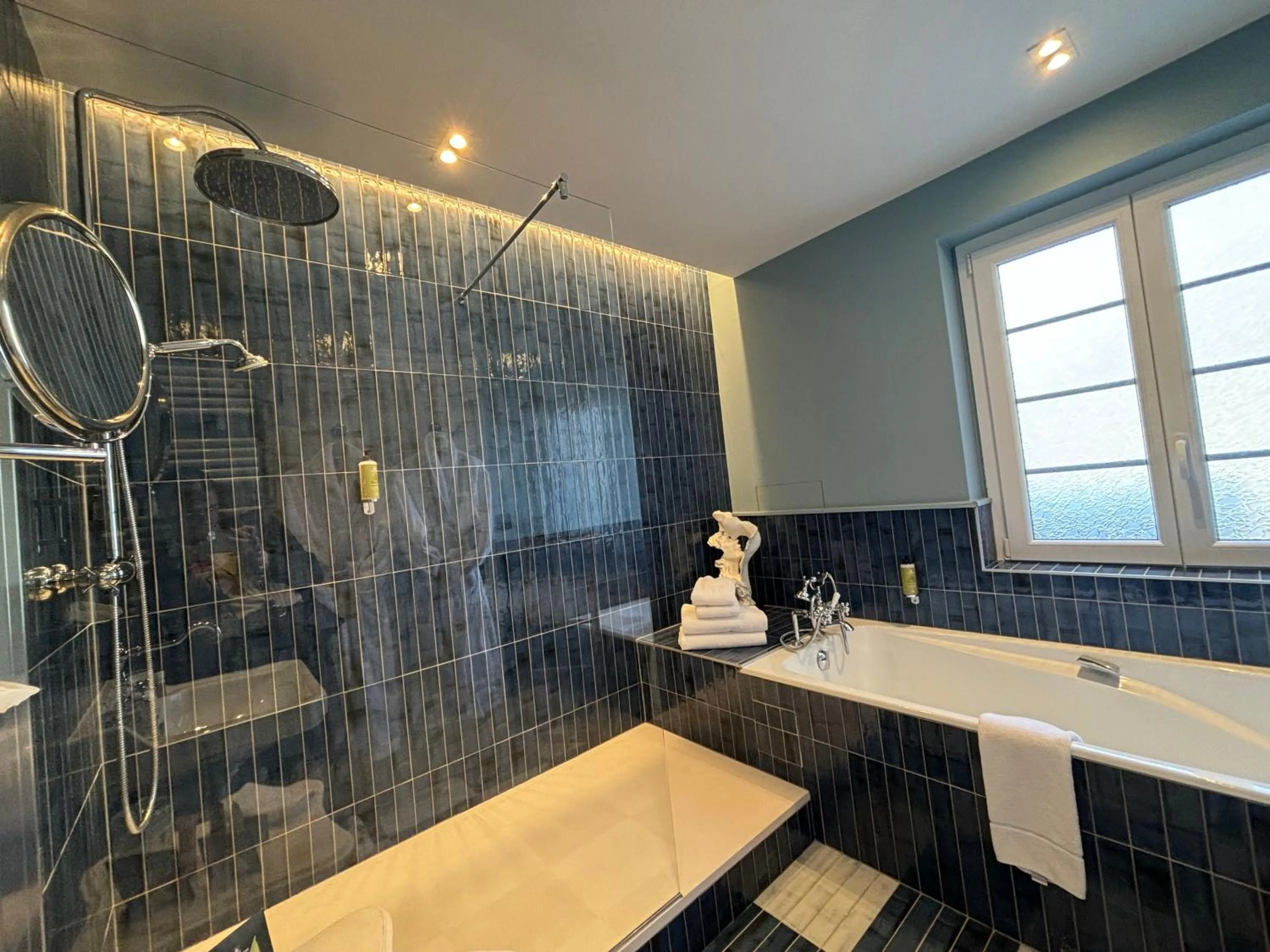 Shower in Château des Avenieres - Relais & Châteaux