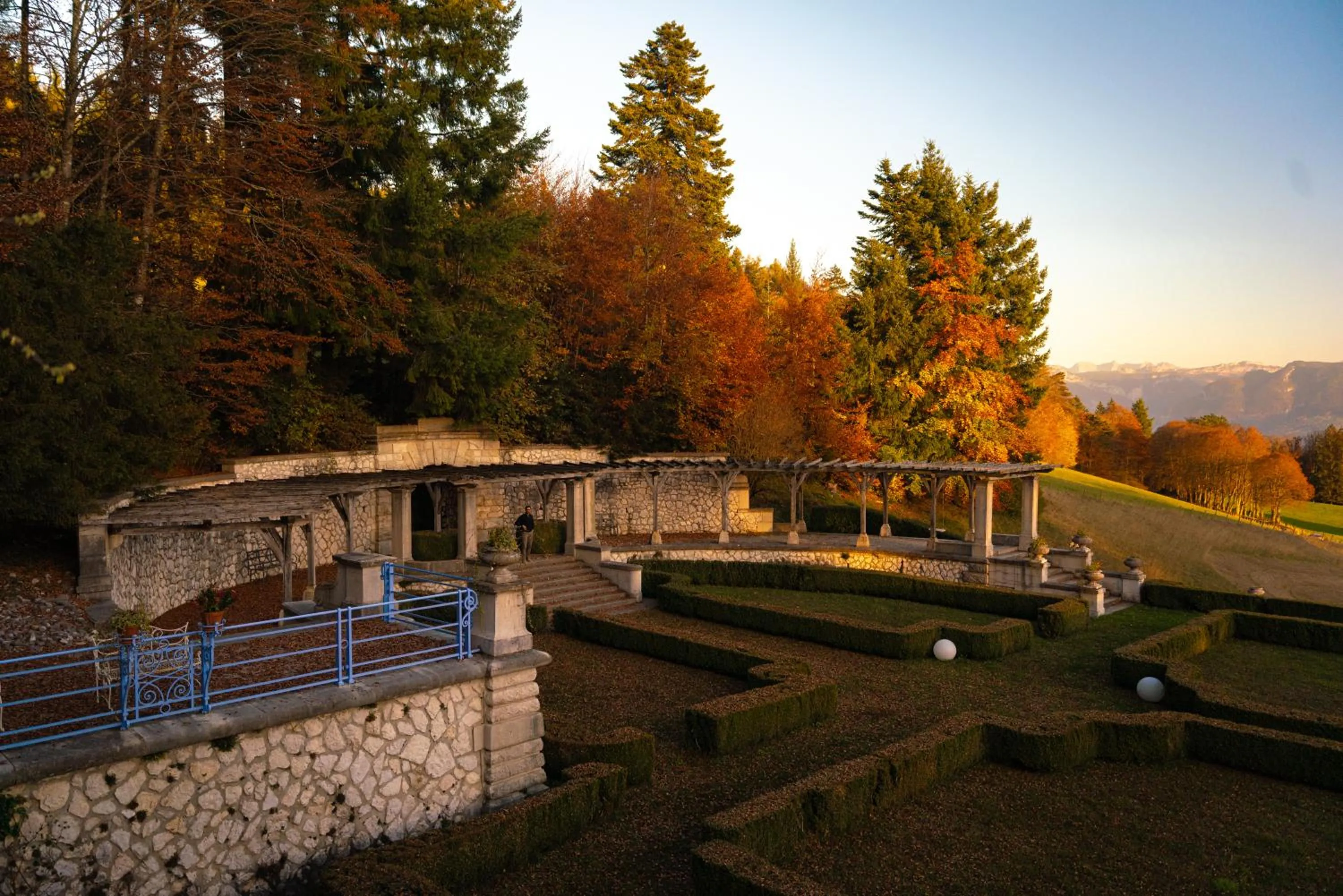 View (from property/room) in Château des Avenieres