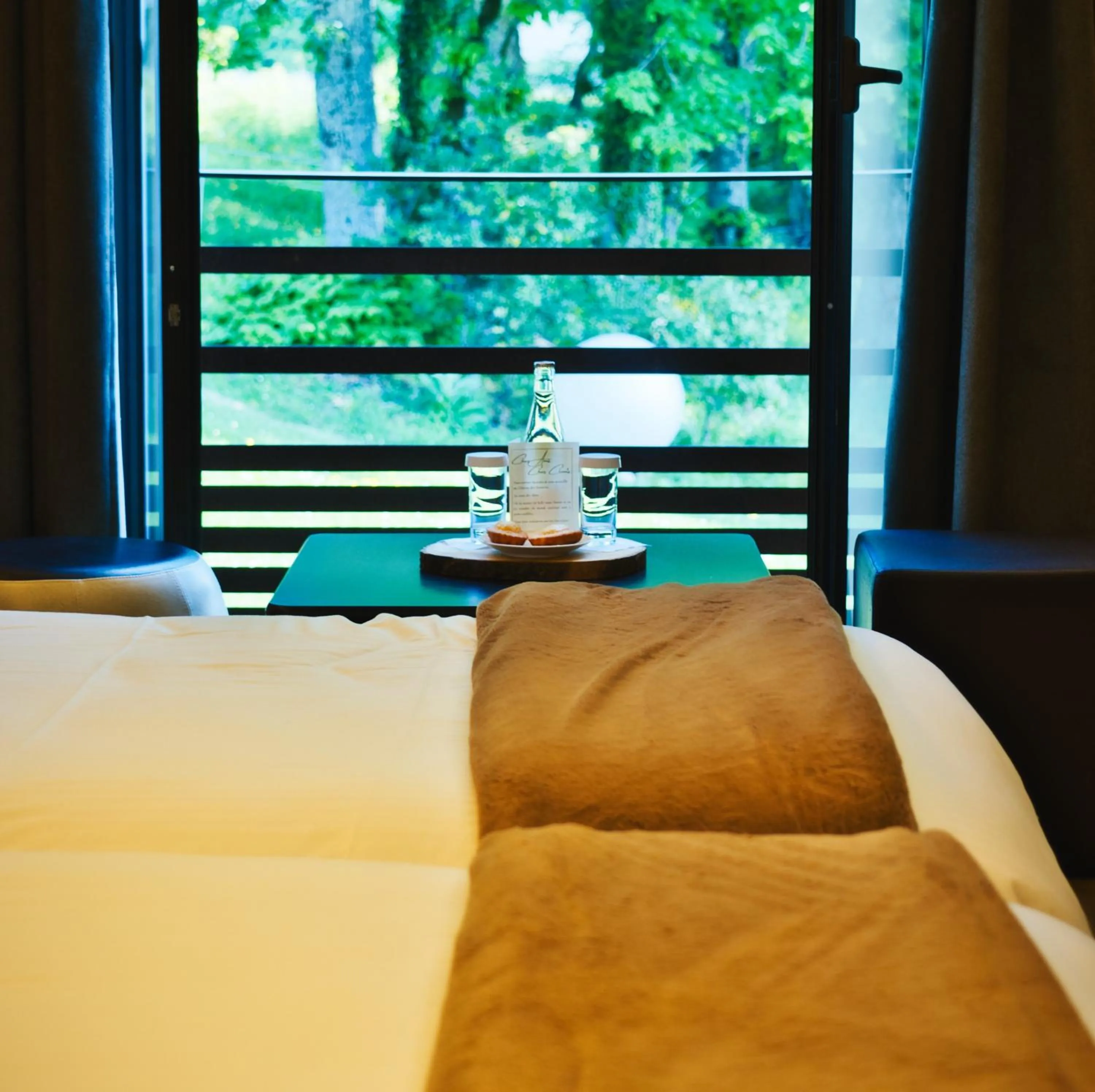 Bed in Château des Avenieres - Relais & Châteaux