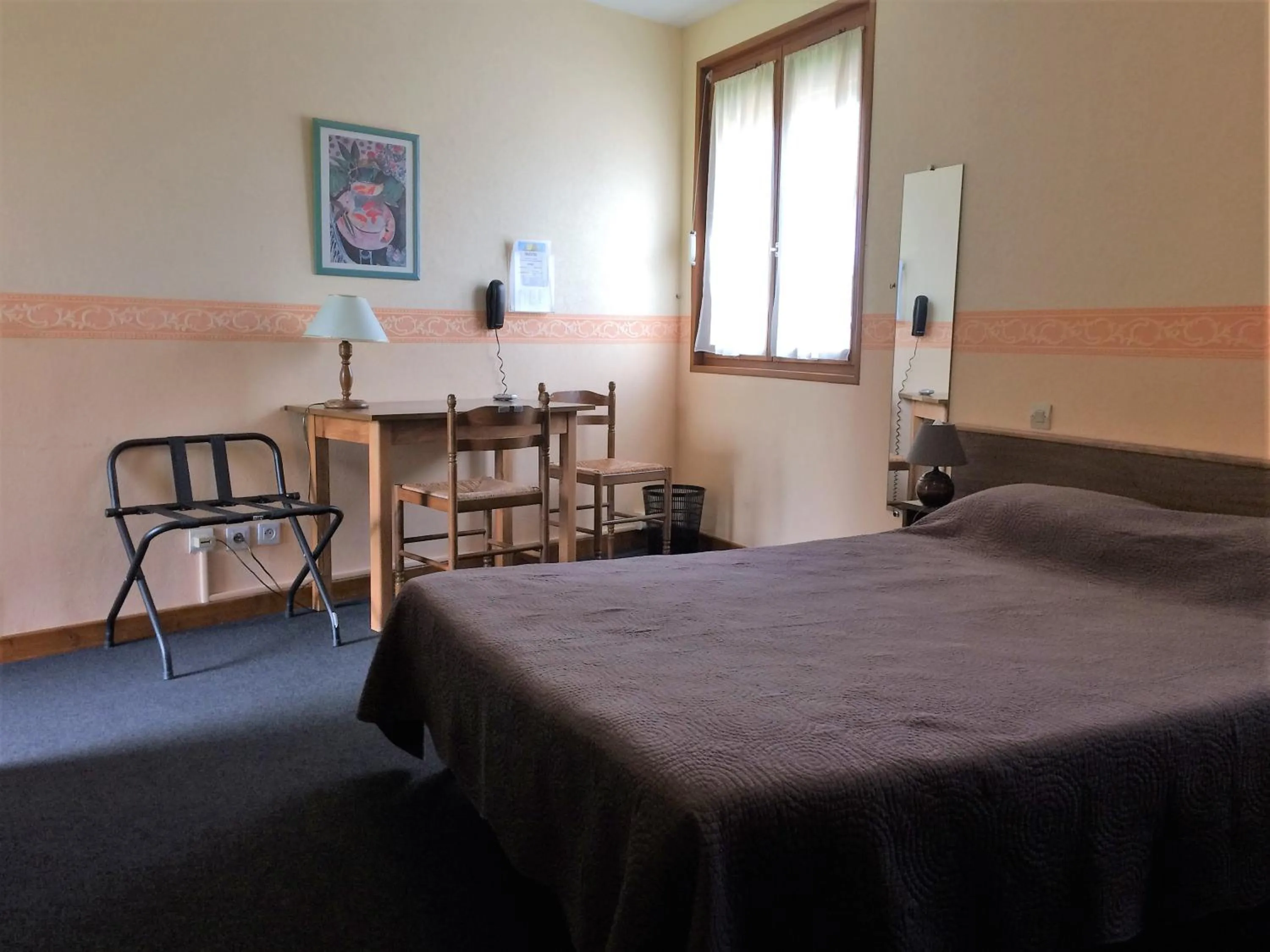 Bedroom, Bed in Delfotel