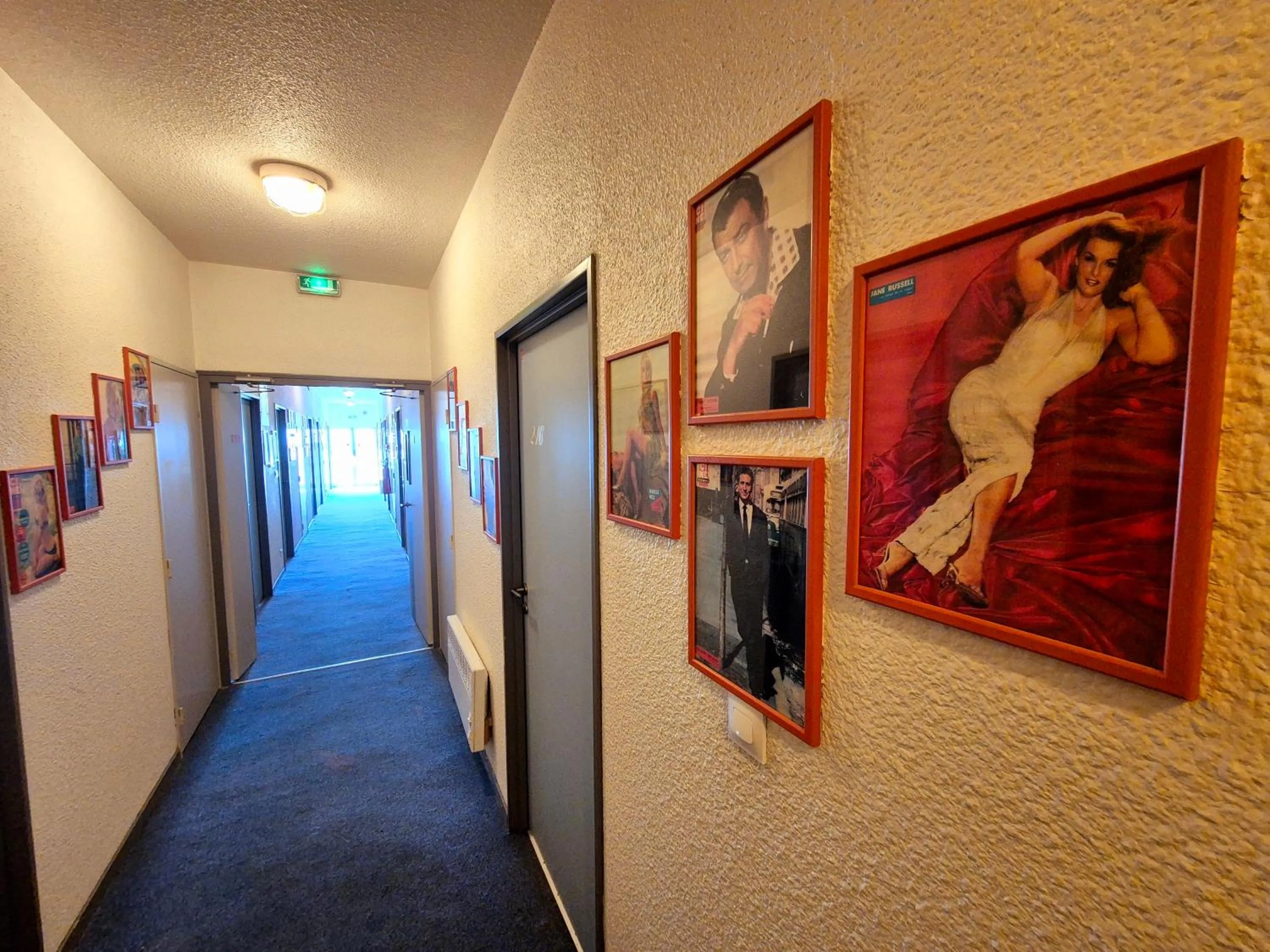 Decorative detail in Arche Hotel