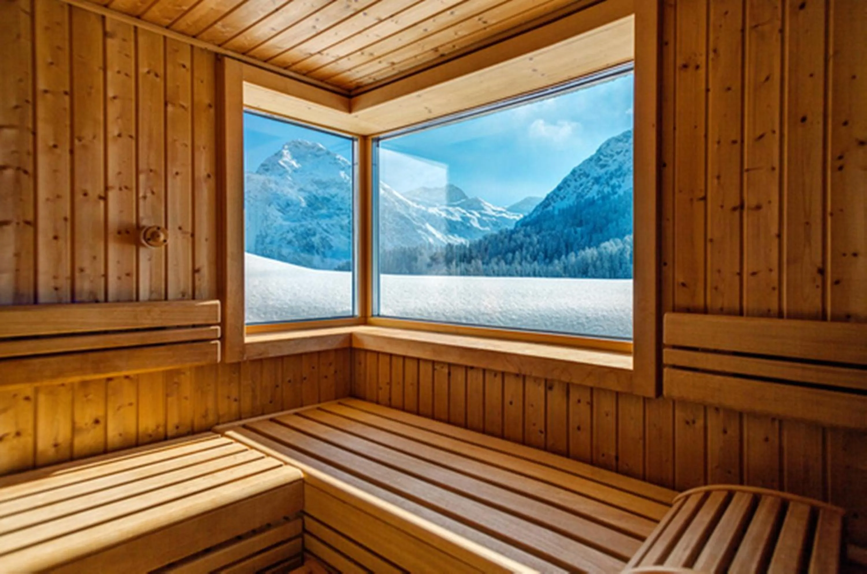 Sauna in Arosa Kulm Hotel & Alpin Spa
