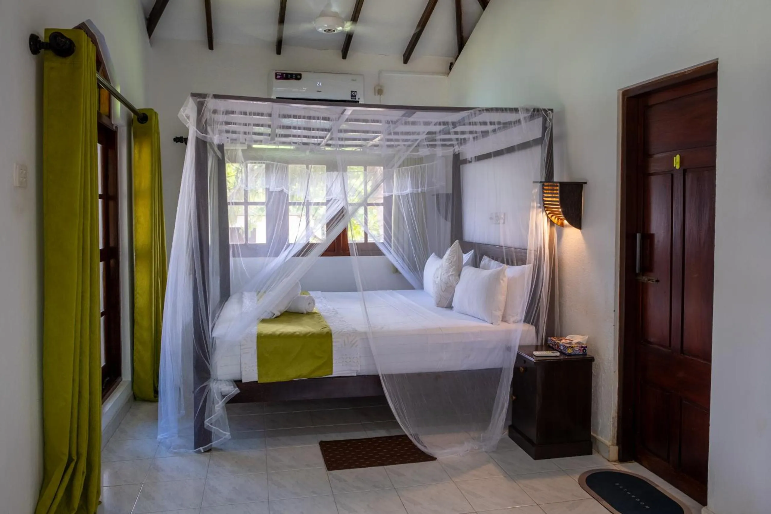 Bed in Serenity Beach Cabanas