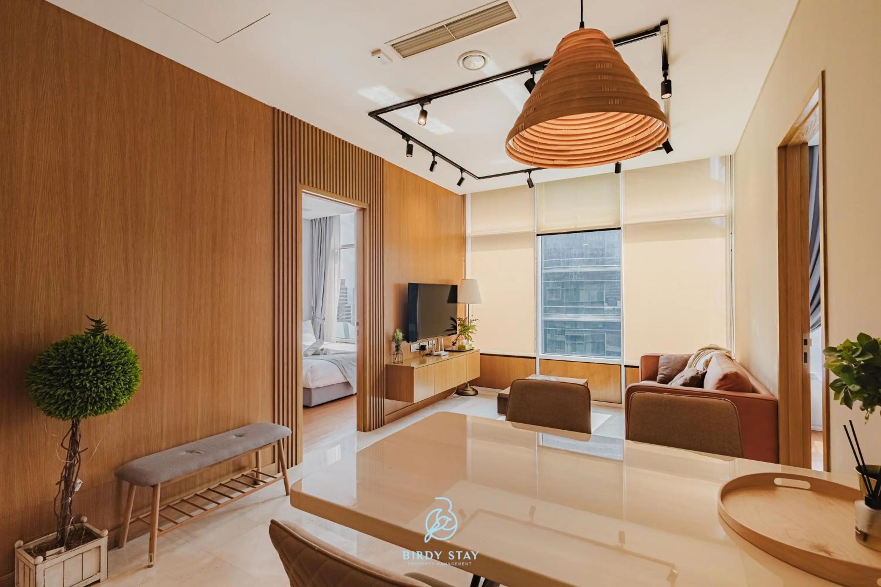 Living room in KLCC Homestay Vacation Sky Suites KLCC Birdy Stay