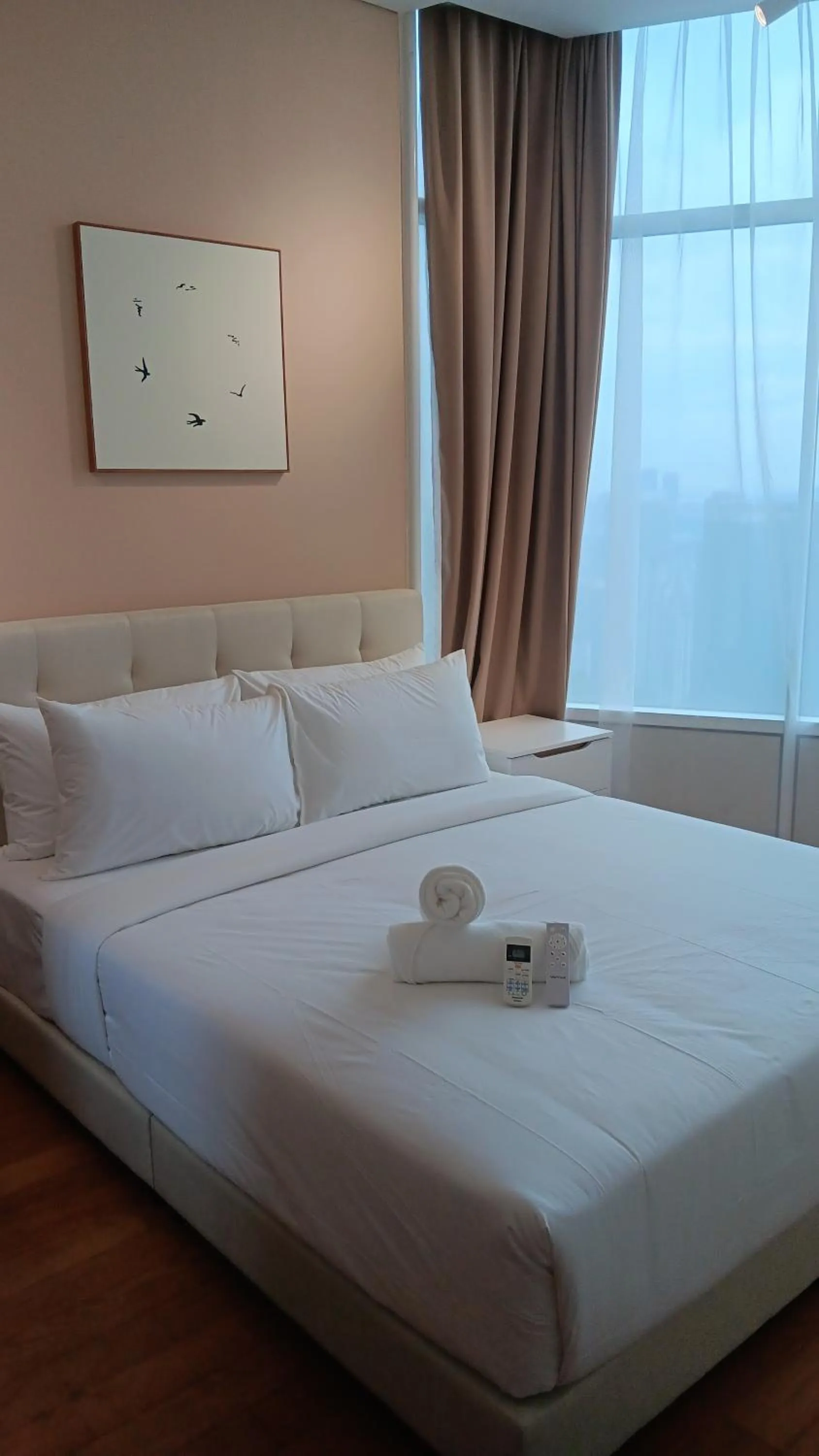 Bedroom, Bed in KLCC Homestay Vacation Sky Suites KLCC Birdy Stay