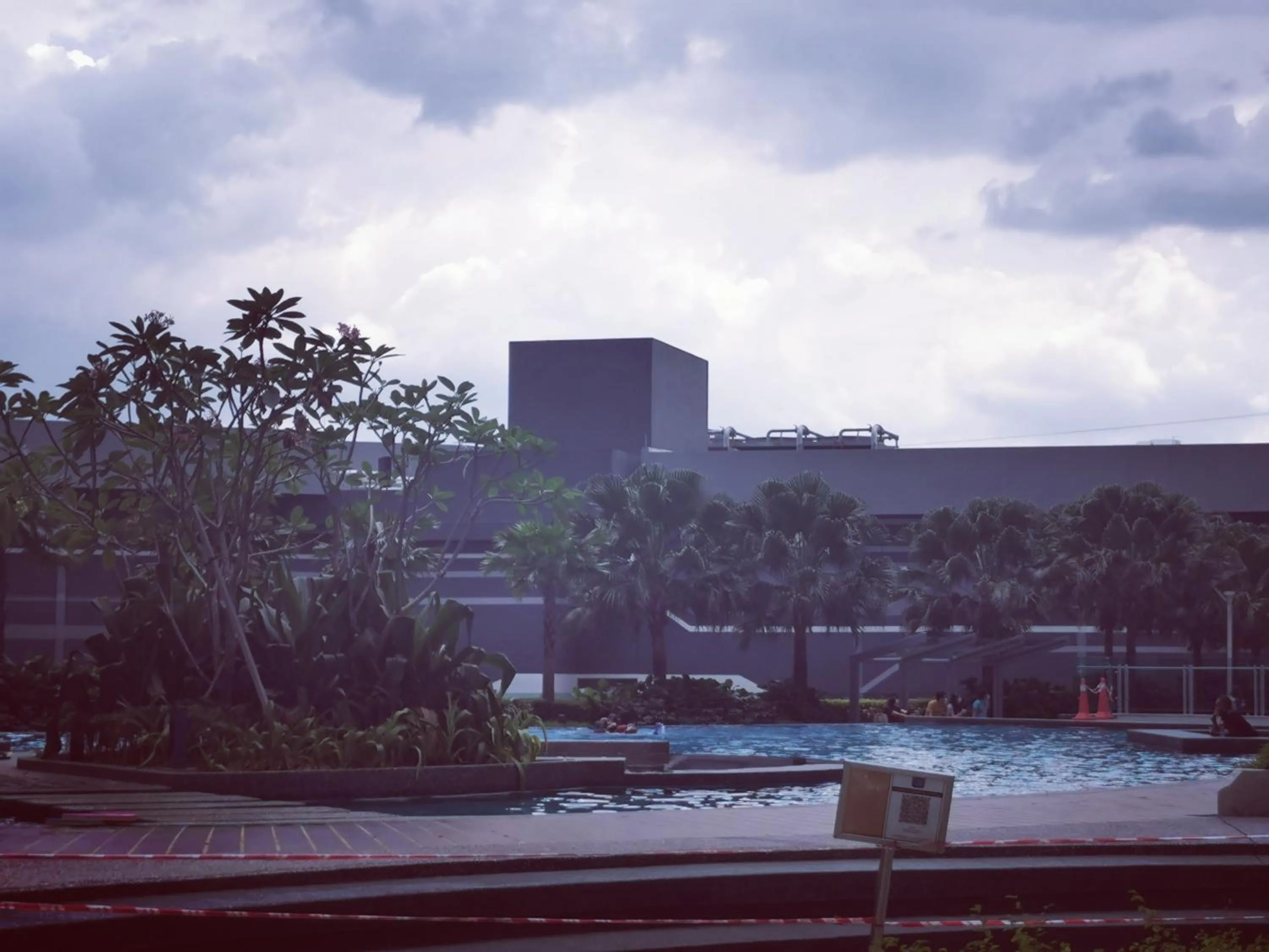Swimming pool in Aishiteru Homestay