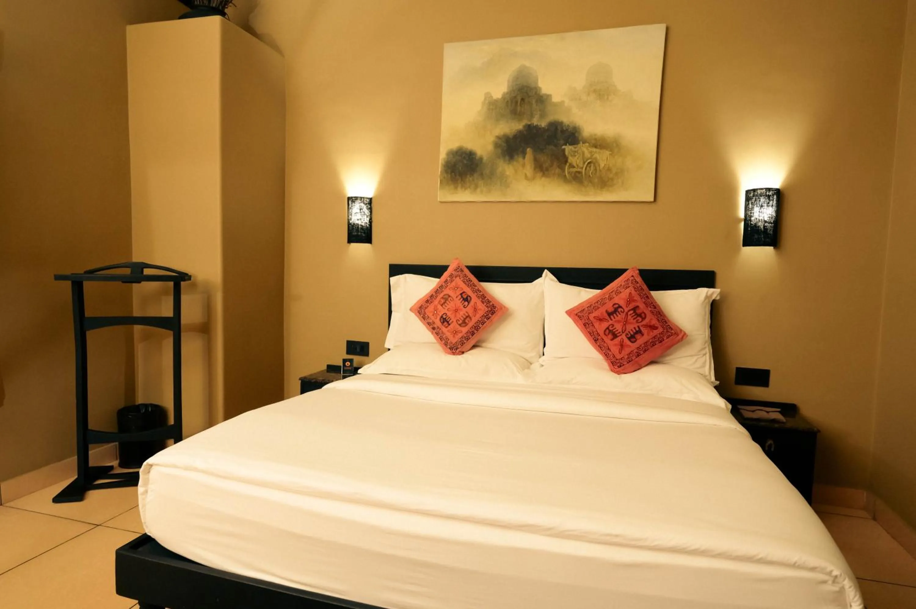 Bed in Clarks Safari Pushkar