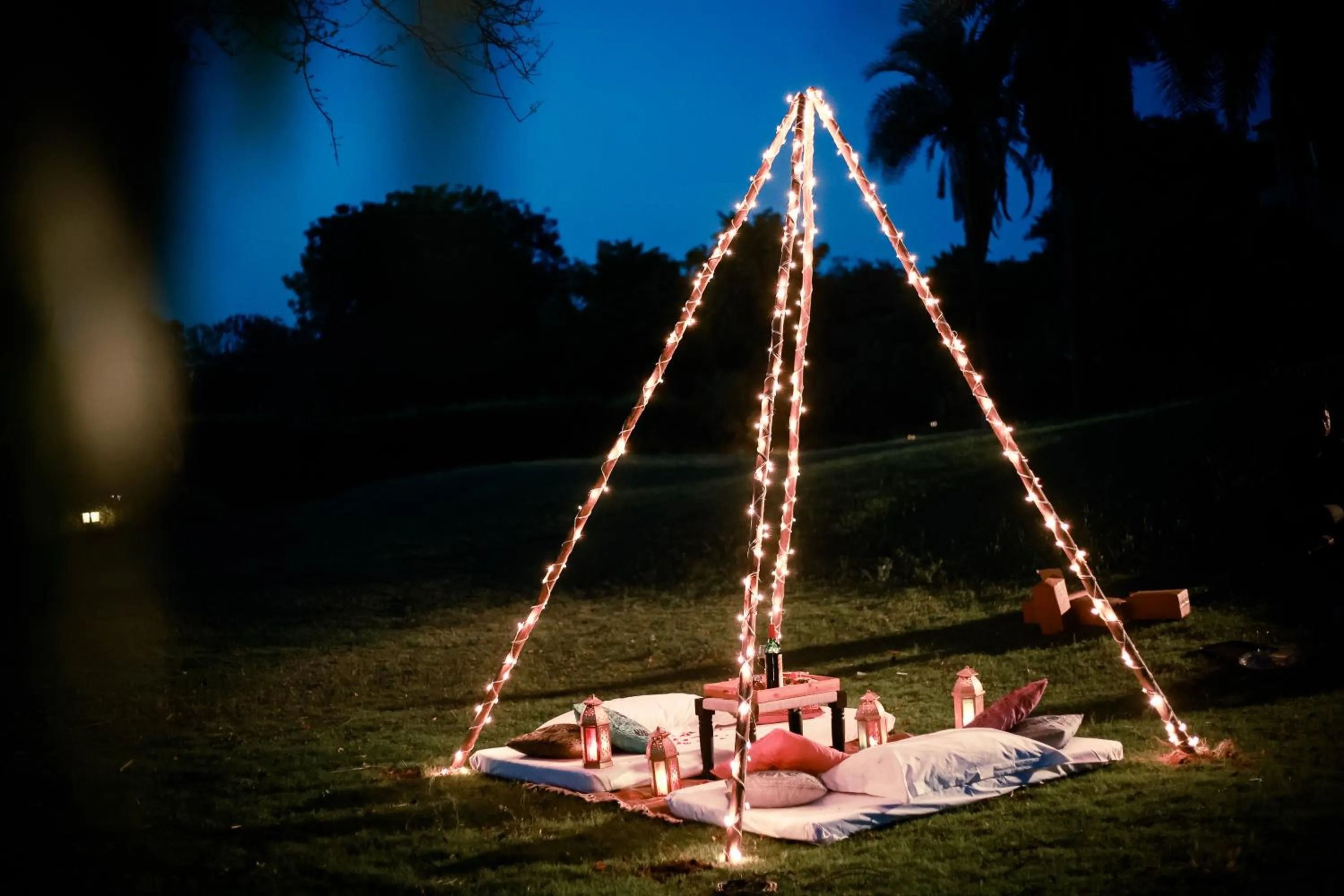 Night in Clarks Safari Pushkar