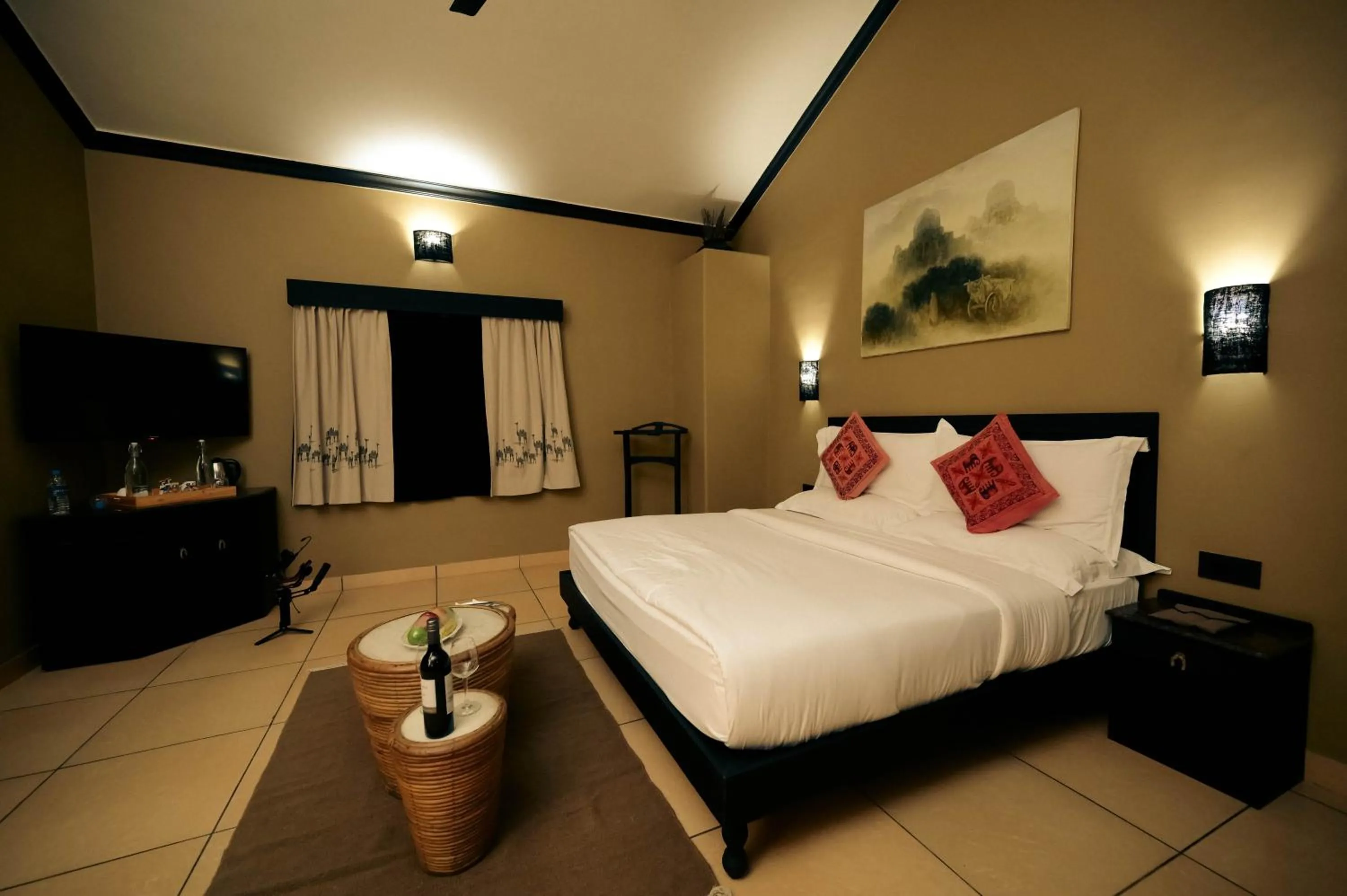 Bed in Clarks Safari Pushkar