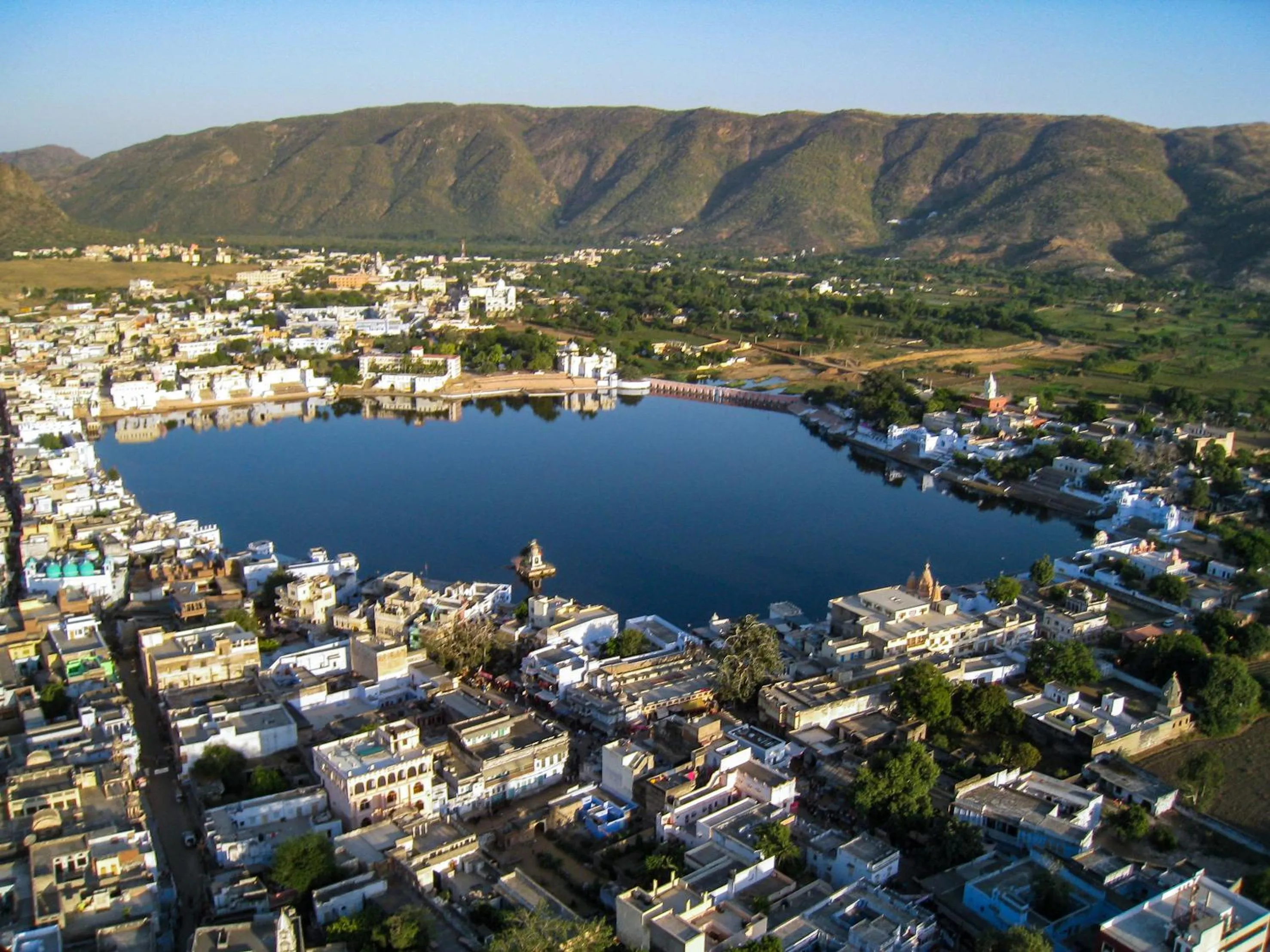 City view in Clarks Safari Pushkar