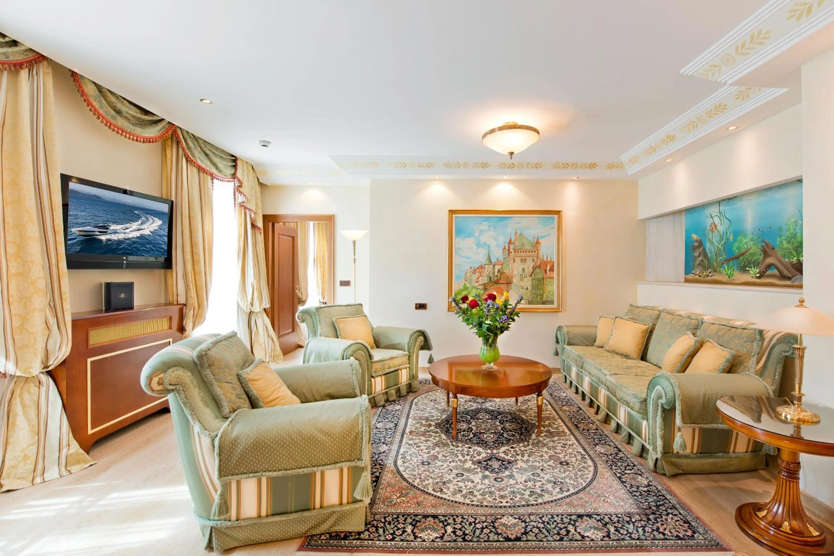 Living room in Swiss Diamond Hotel & Spa