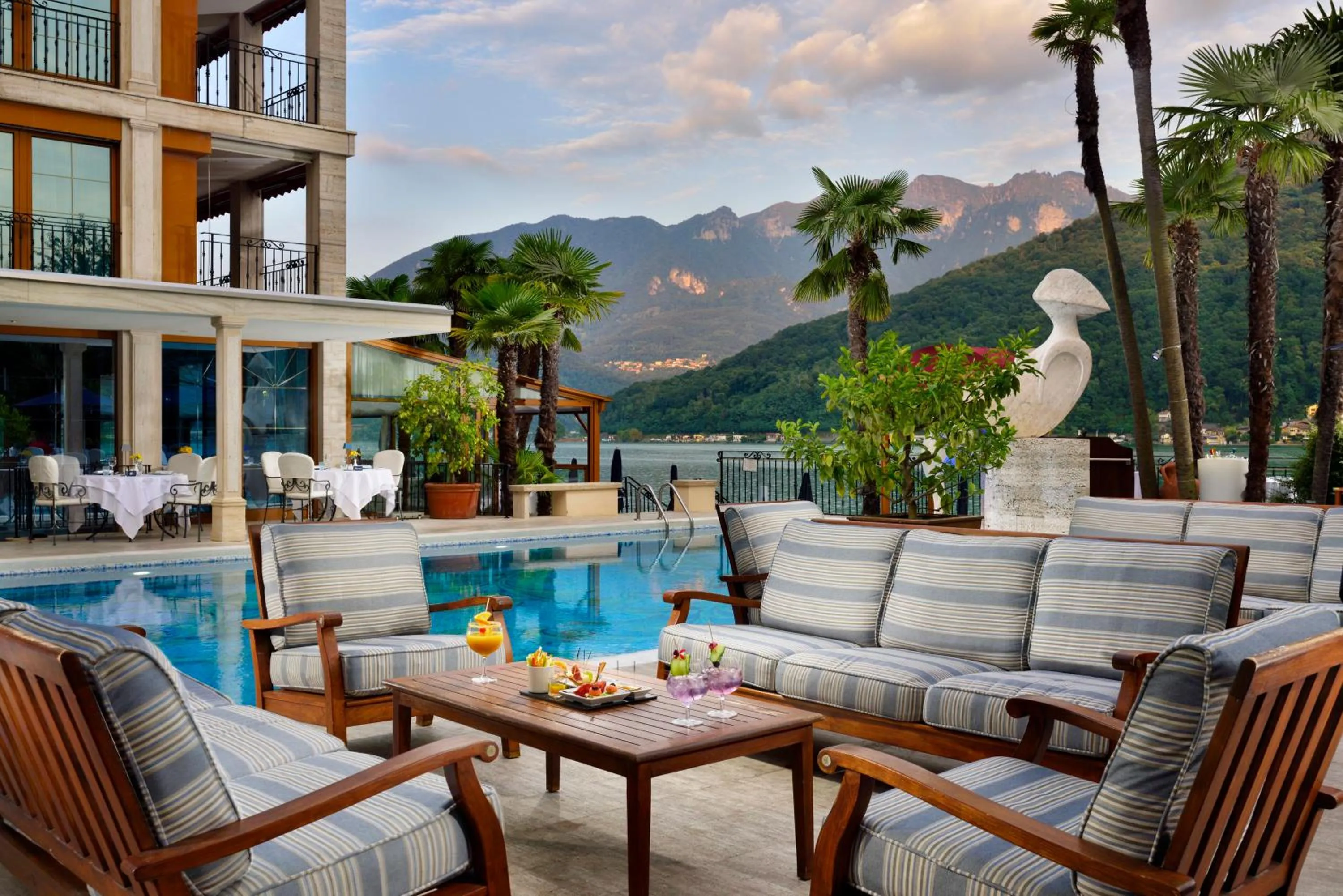 Patio in Swiss Diamond Hotel & Spa