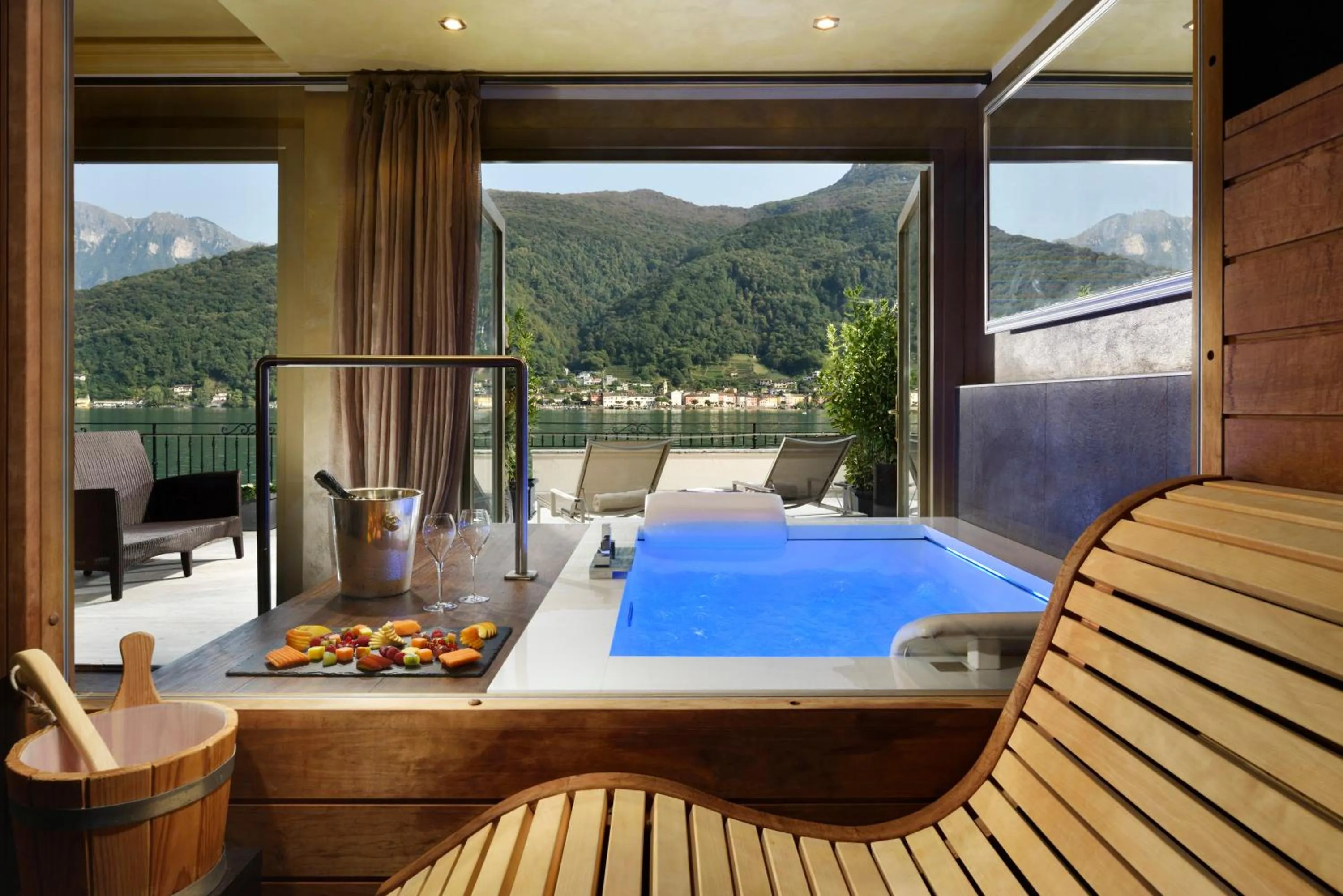 Balcony/Terrace in Swiss Diamond Hotel & Spa