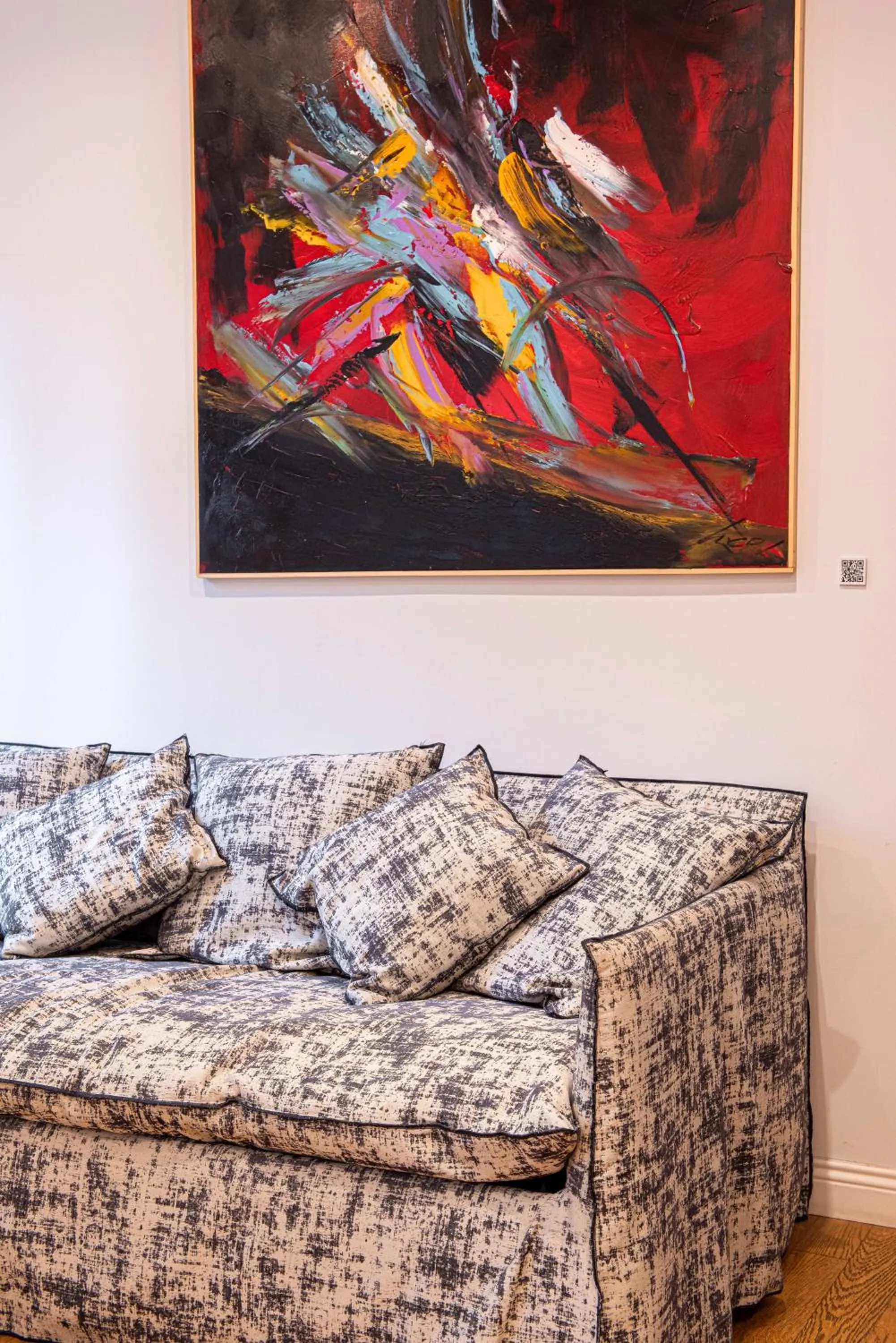 Living room in Nikis Collection Trastevere