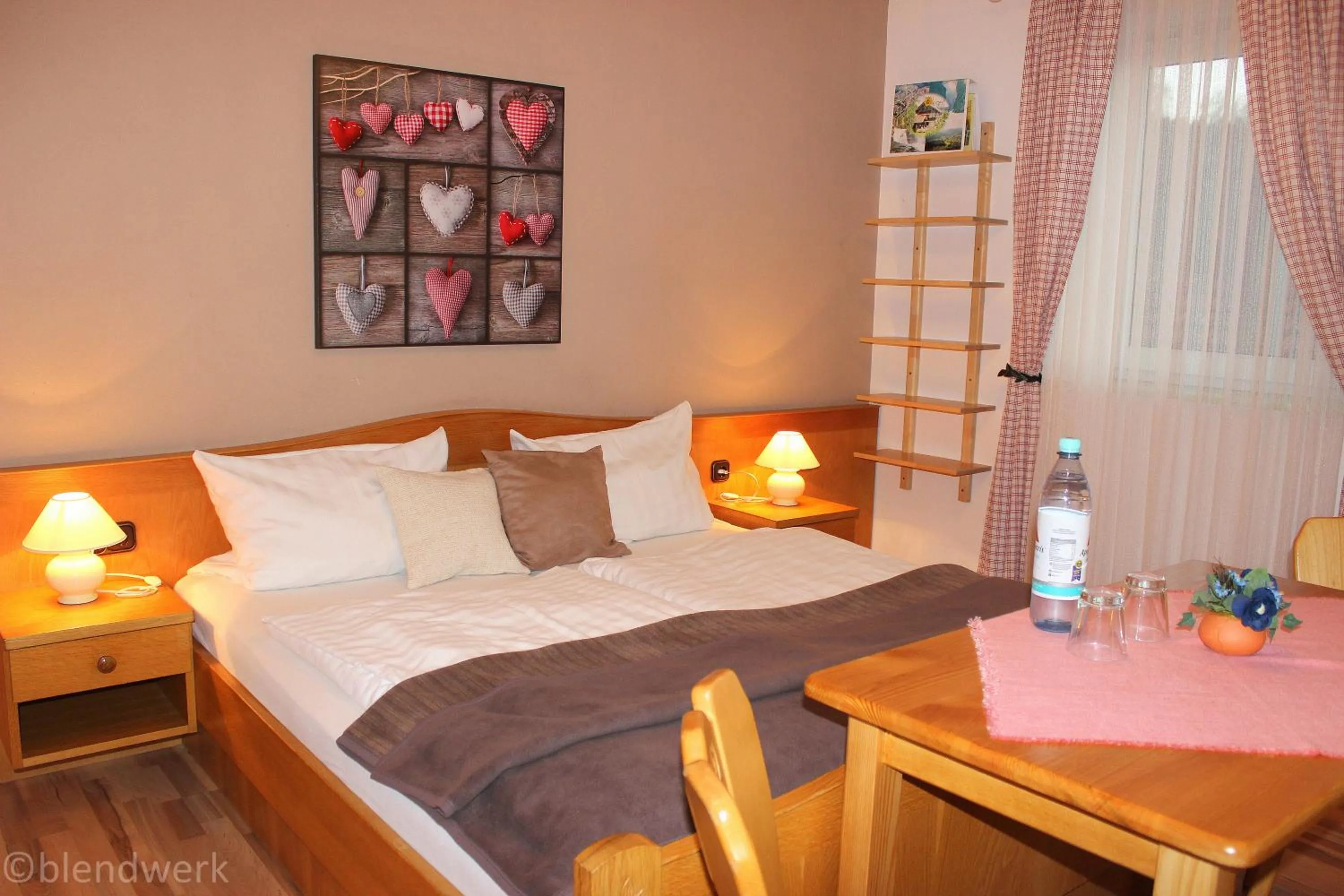 Photo of the whole room, Bed in Pension Weigert
