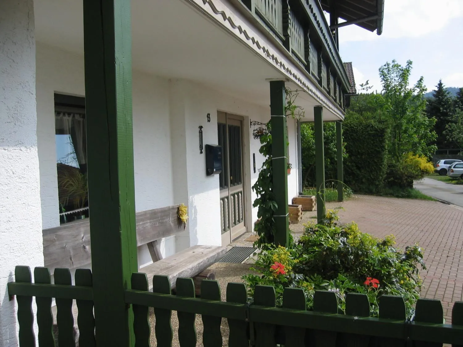 Facade/entrance in Pension Weigert