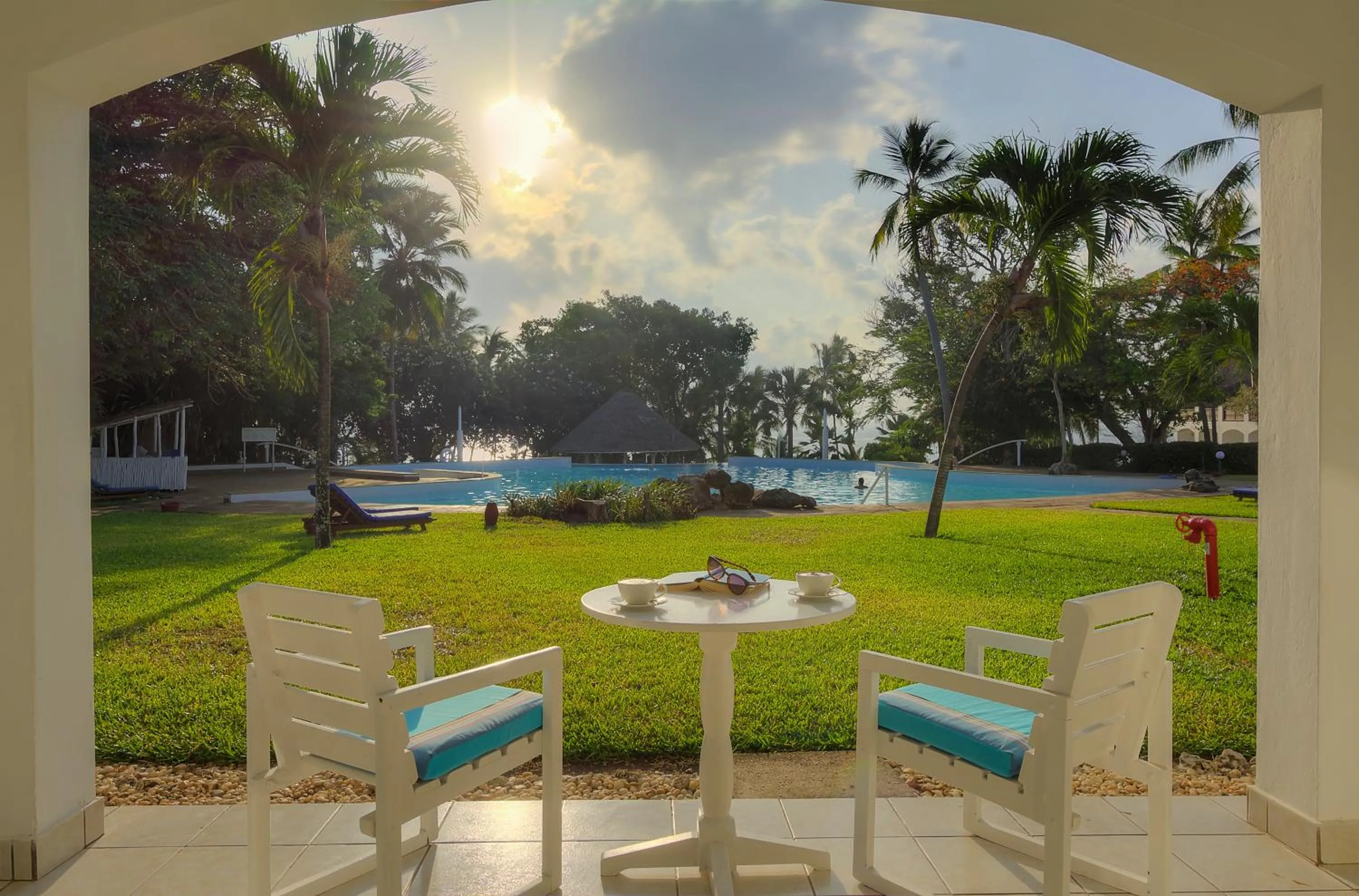 Pool view in Diamonds Leisure Beach & Golf Resort