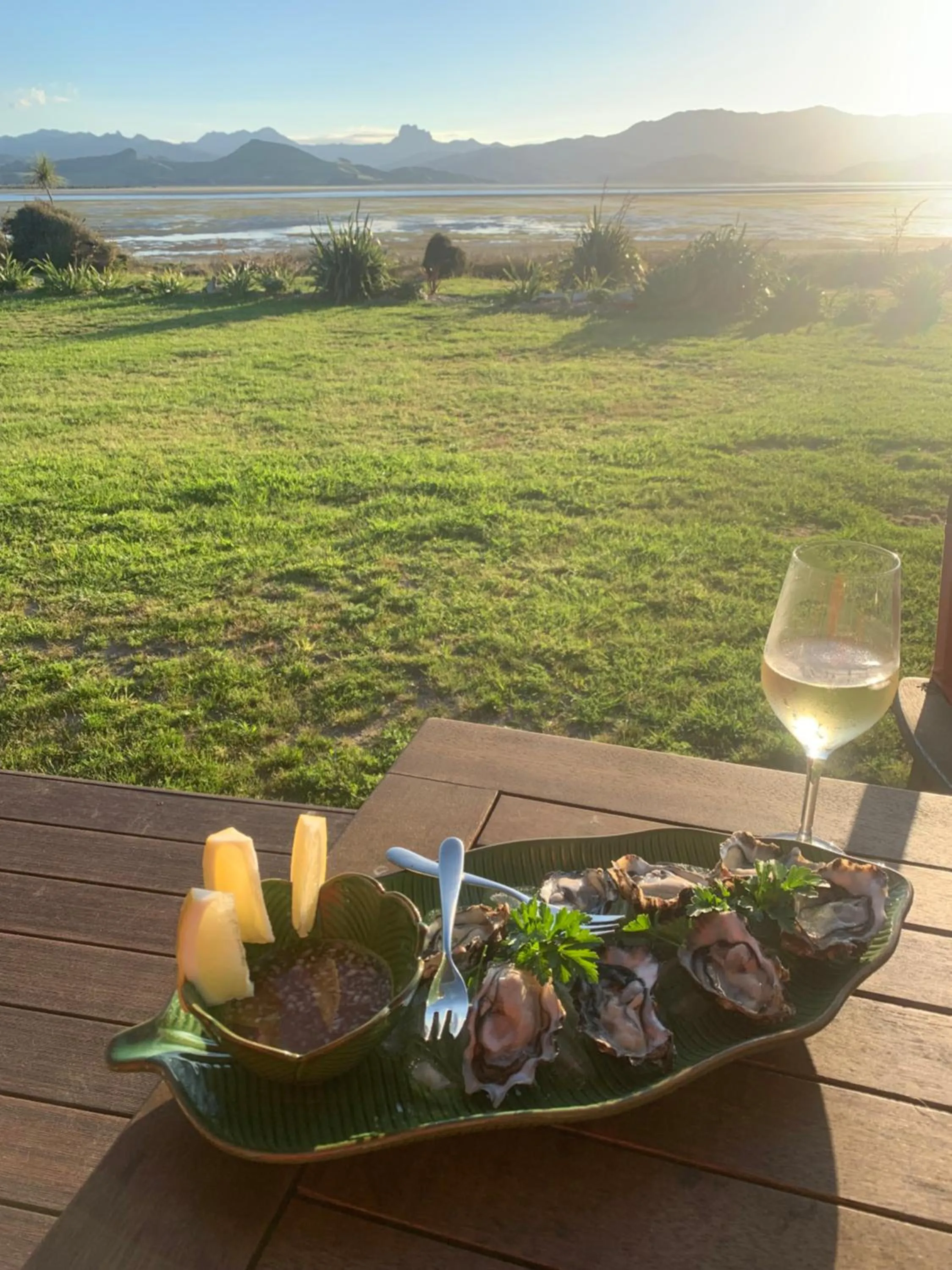 Dinner in The Matarangi B & B