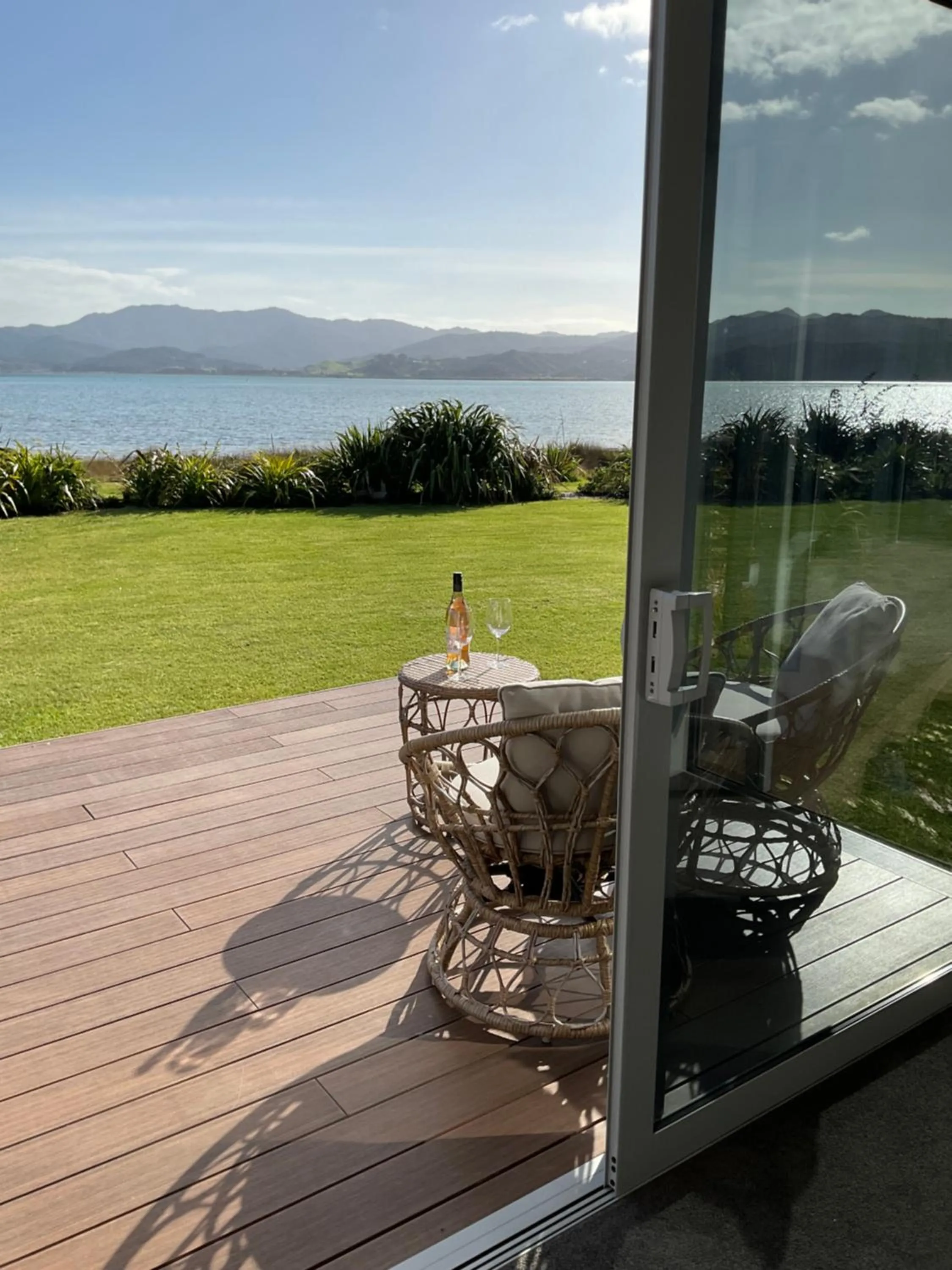 Balcony/Terrace in The Matarangi B & B