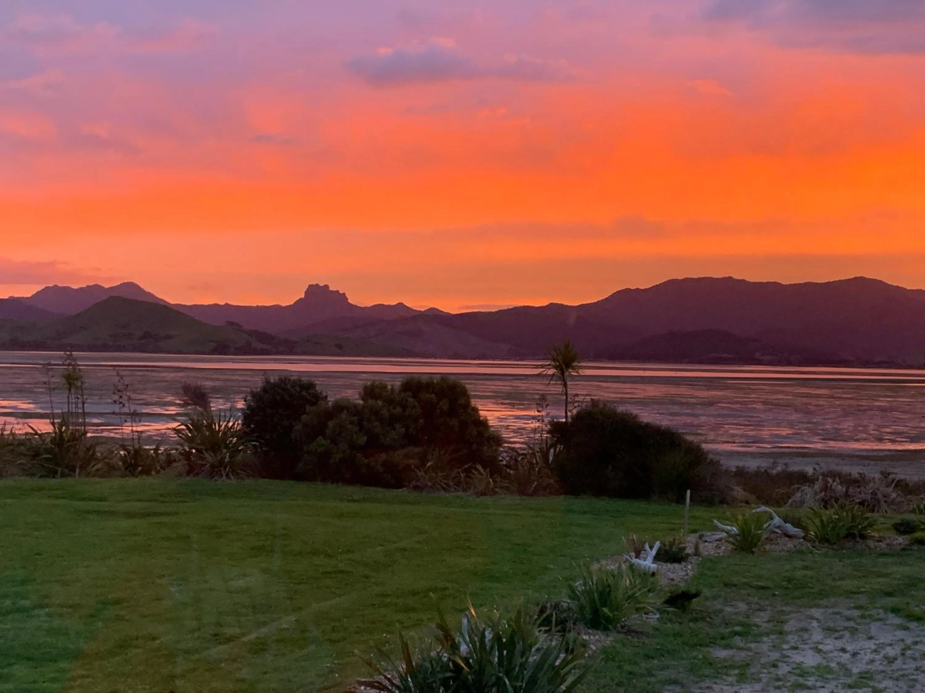 Sunset in The Matarangi B & B