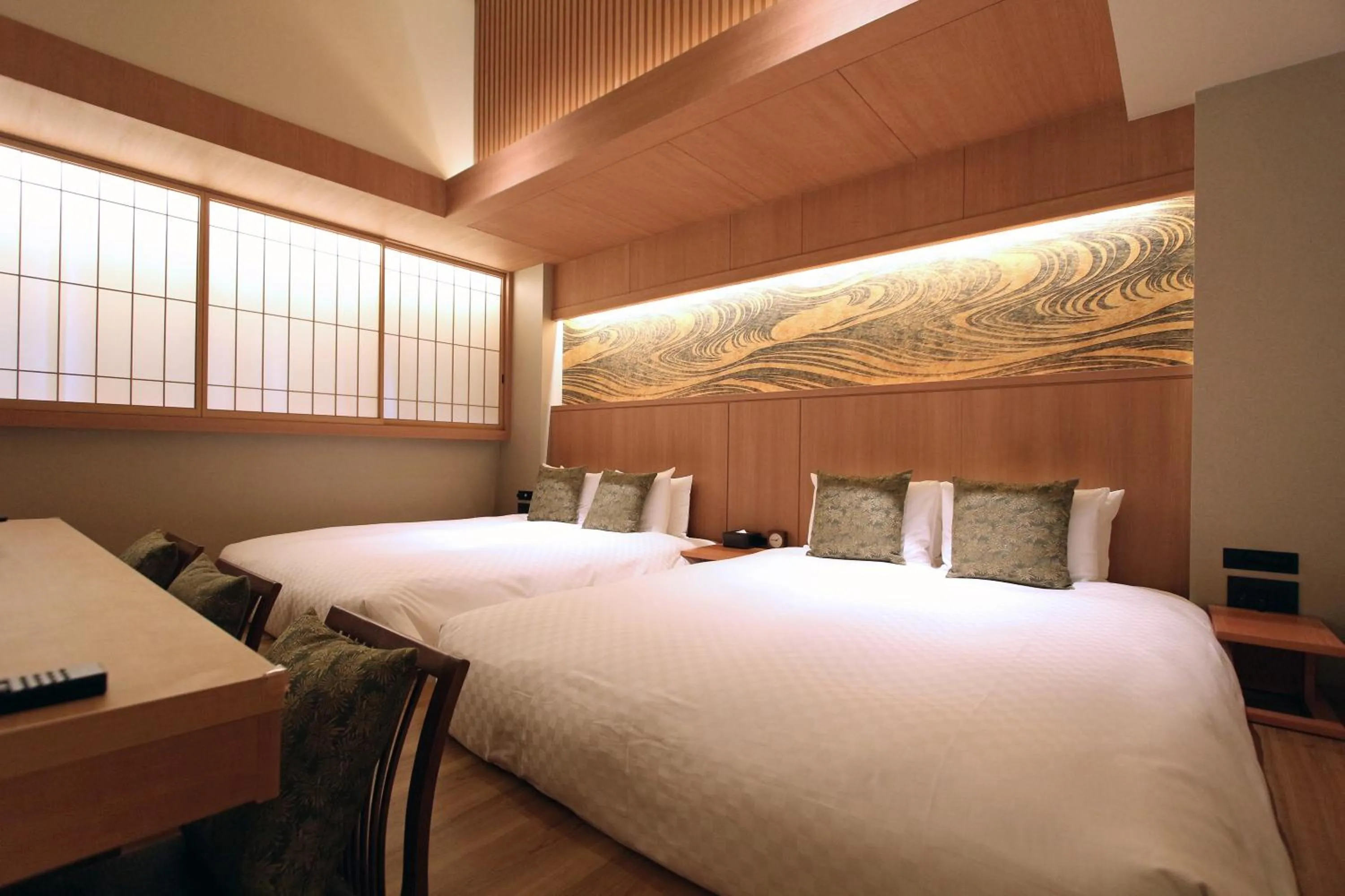 Bed in KAYA Kyoto Nijo Castle, BW Signature Collection by Best Western
