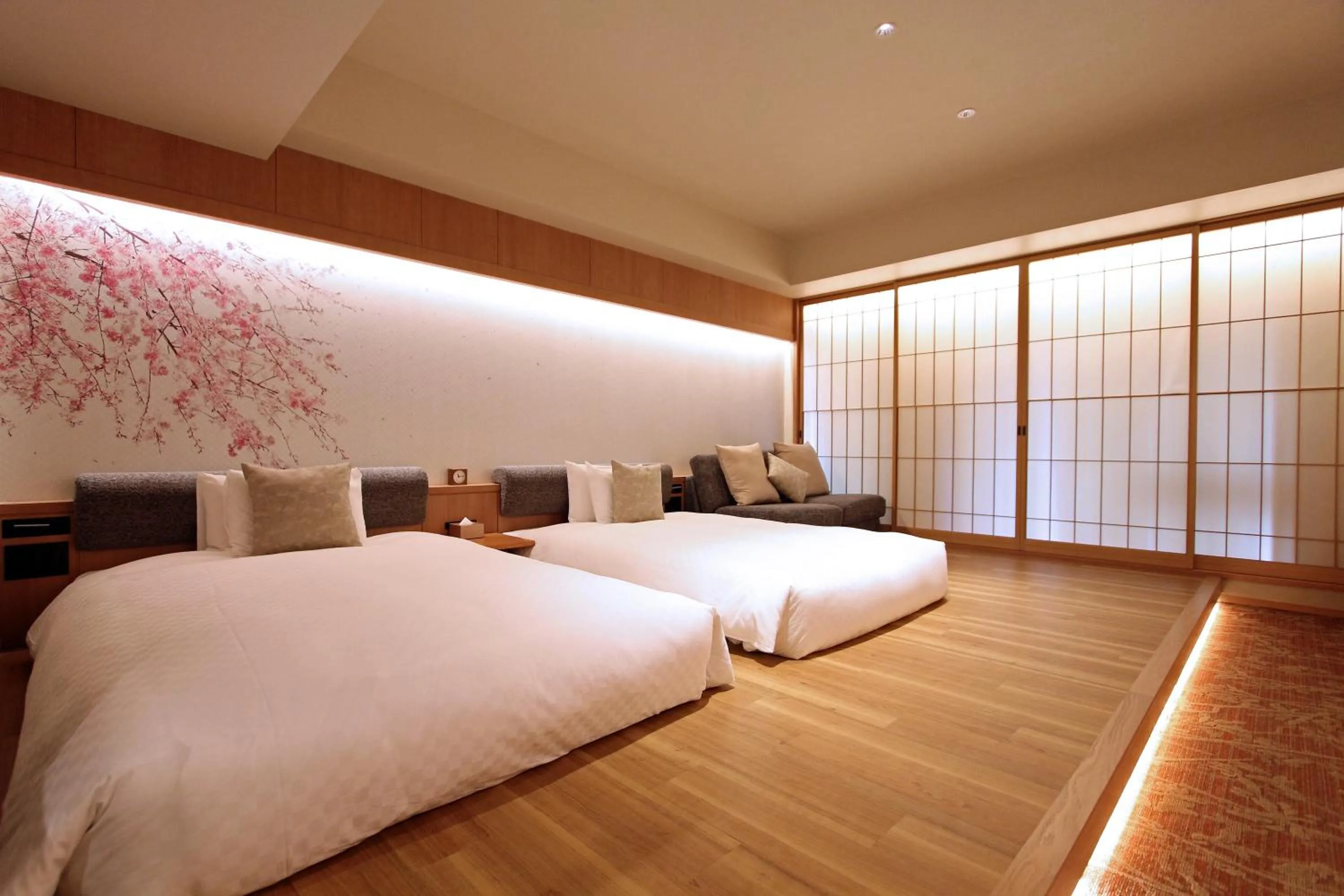 Photo of the whole room, Bed in KAYA Kyoto Nijo Castle, BW Signature Collection by Best Western