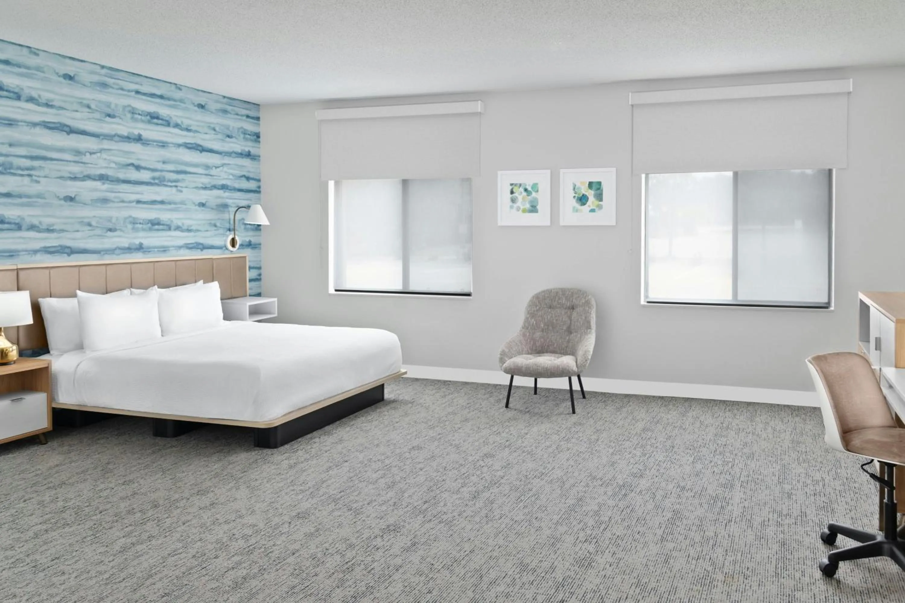 Photo of the whole room, Bed in TownePlace Suites Detroit Warren