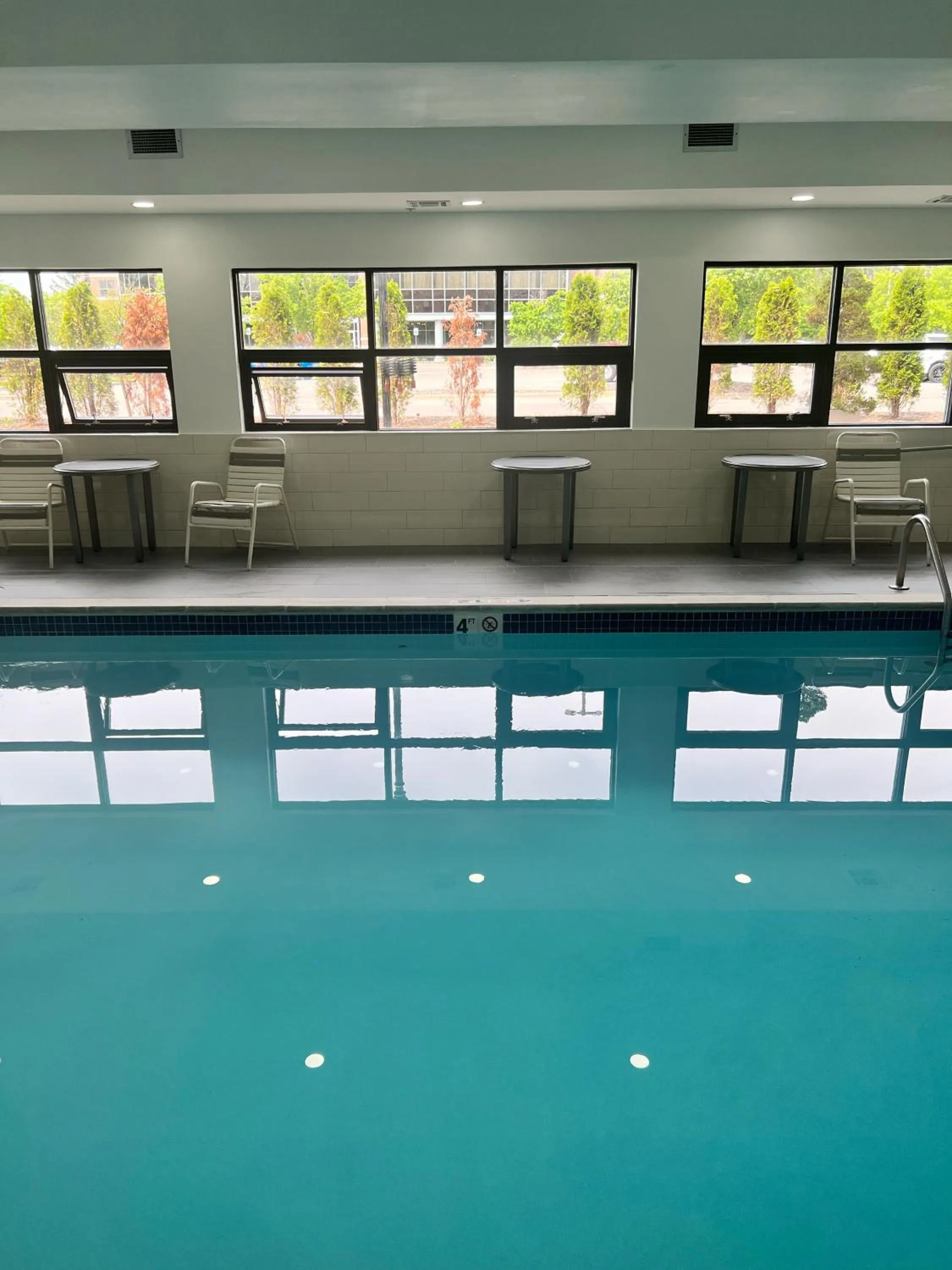 Swimming pool in TownePlace Suites Detroit Warren
