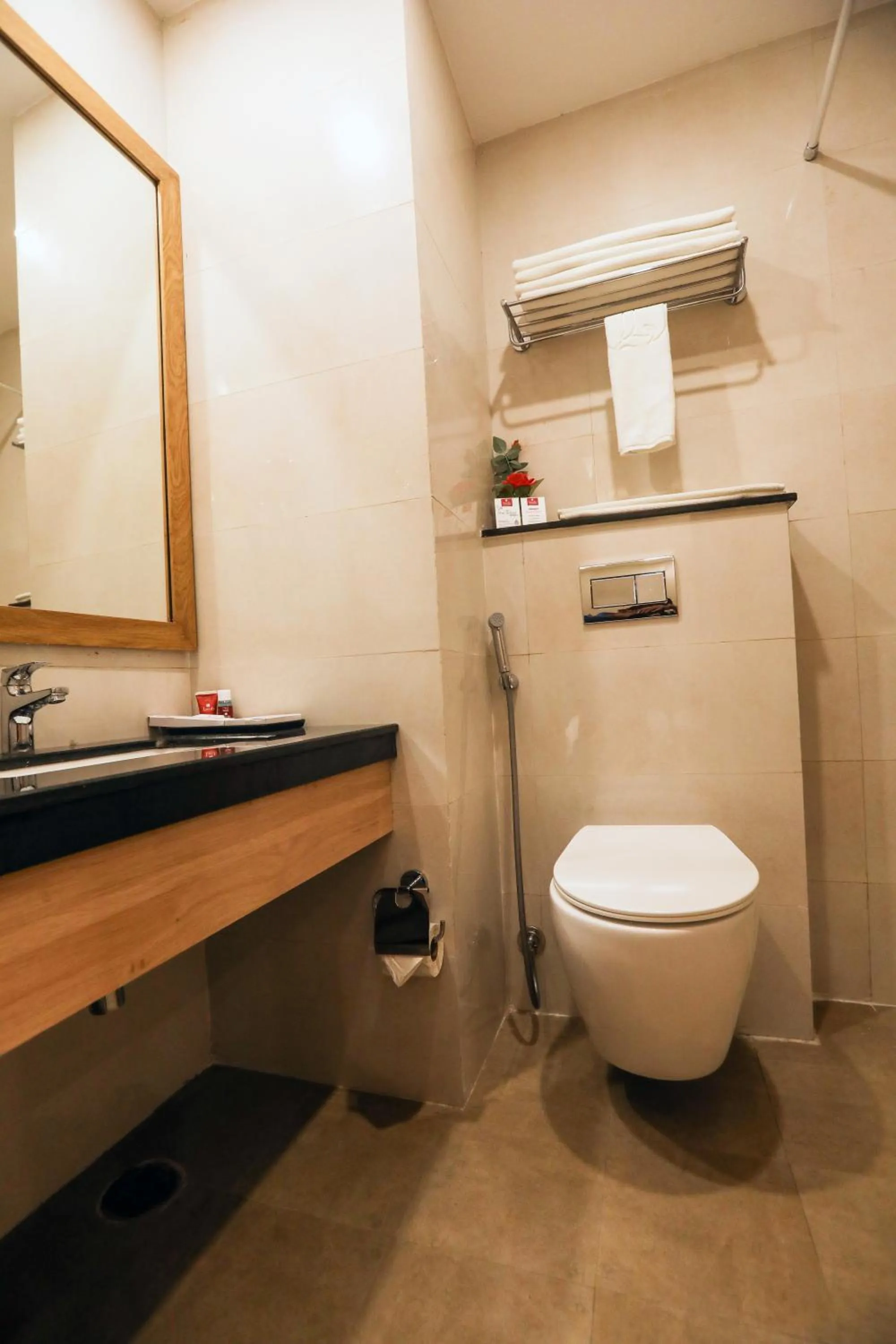 Bathroom in Elora Lords Eco Inn , Lucknow