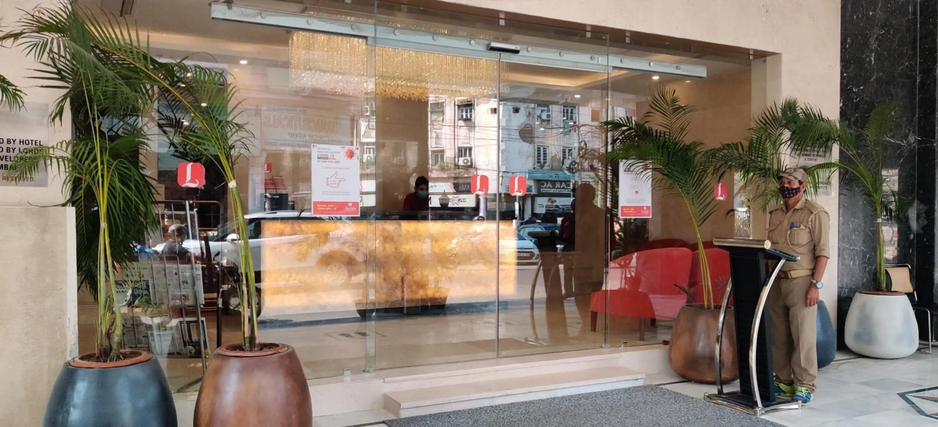 Facade/entrance in Elora Lords Eco Inn , Lucknow