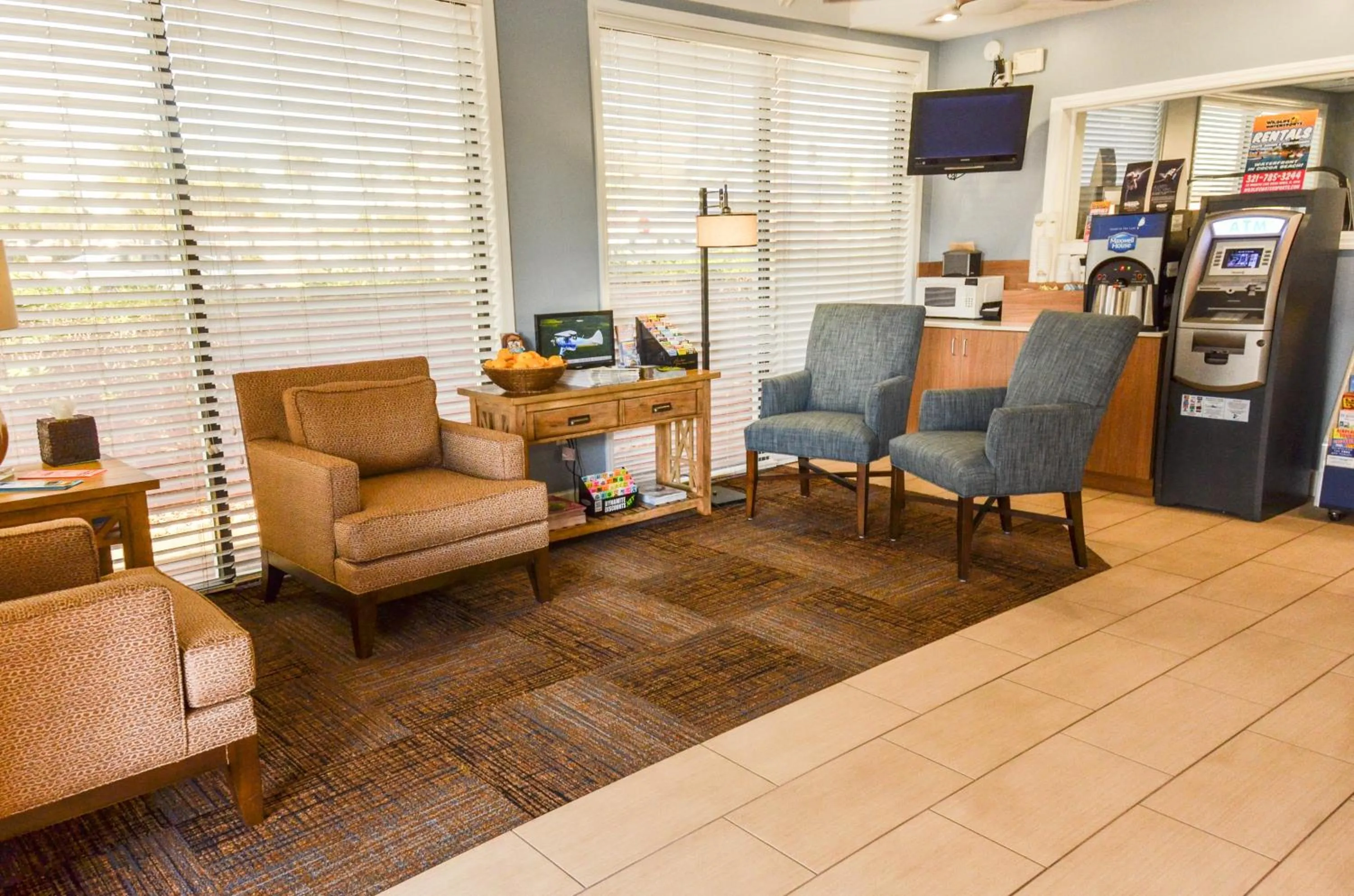 Lobby or reception in Days Inn by Wyndham Cocoa Beach Port Canaveral