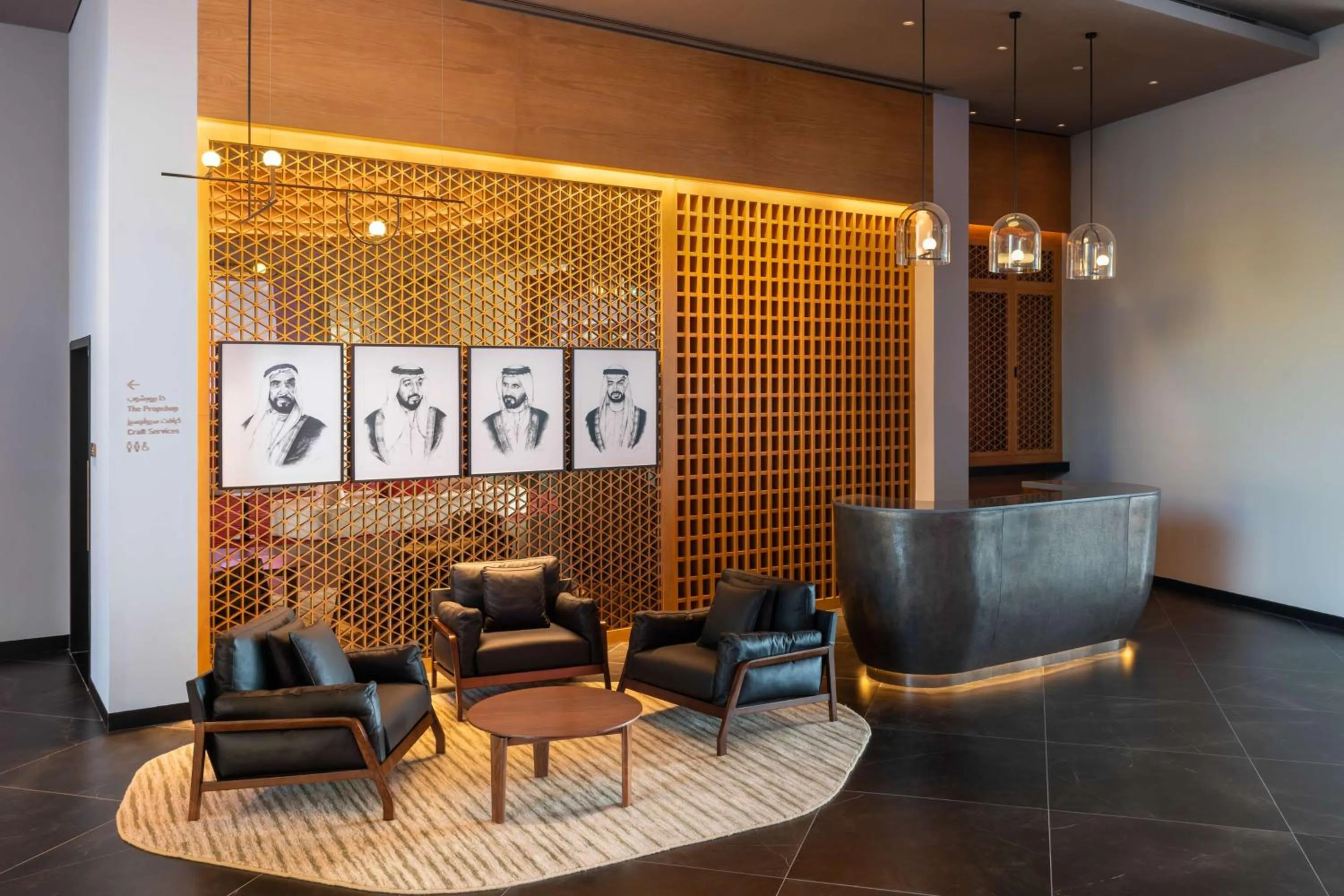 Lobby or reception in The WB Abu Dhabi, Curio Collection By Hilton
