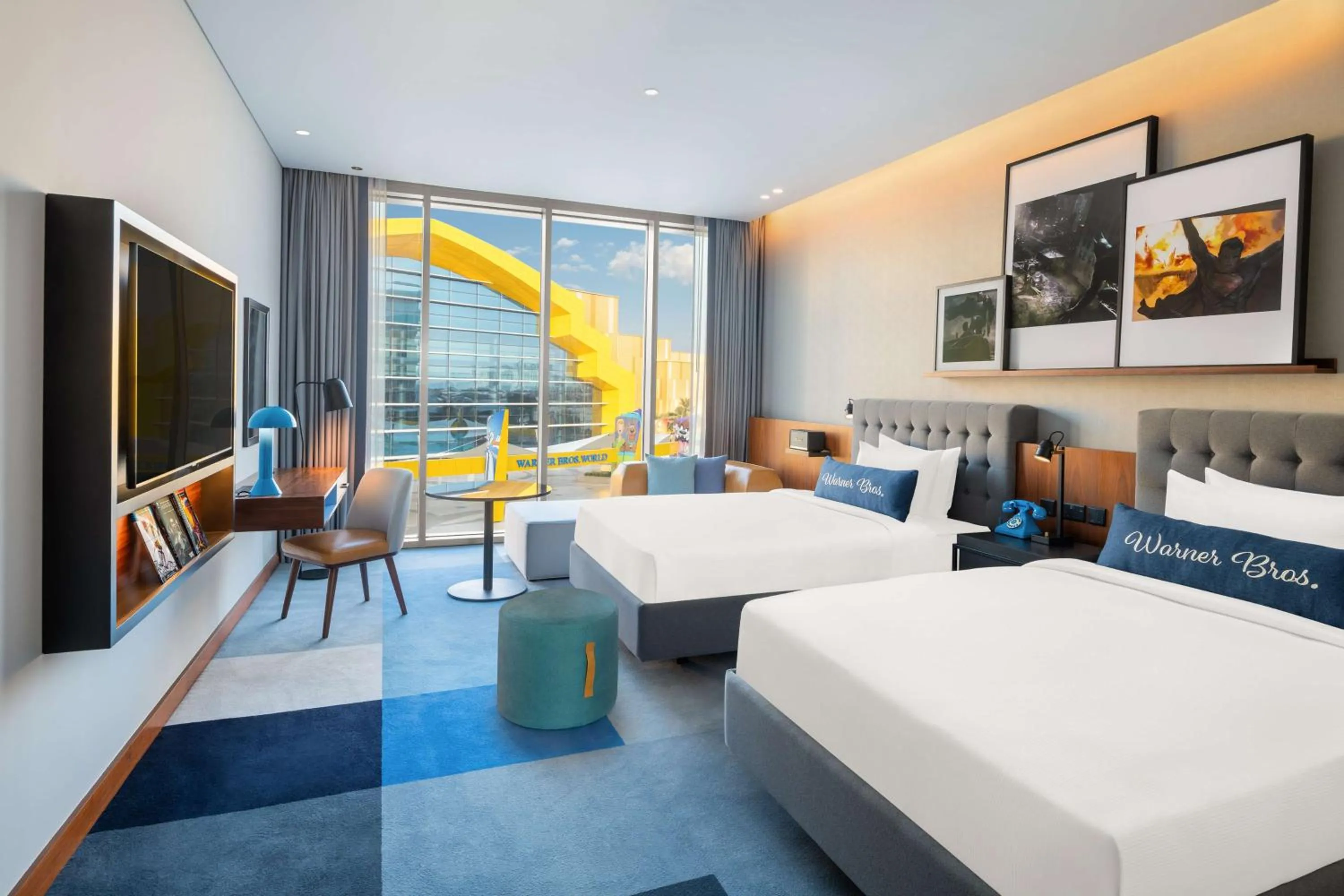 TV and multimedia, Bed in The WB Abu Dhabi, Curio Collection By Hilton
