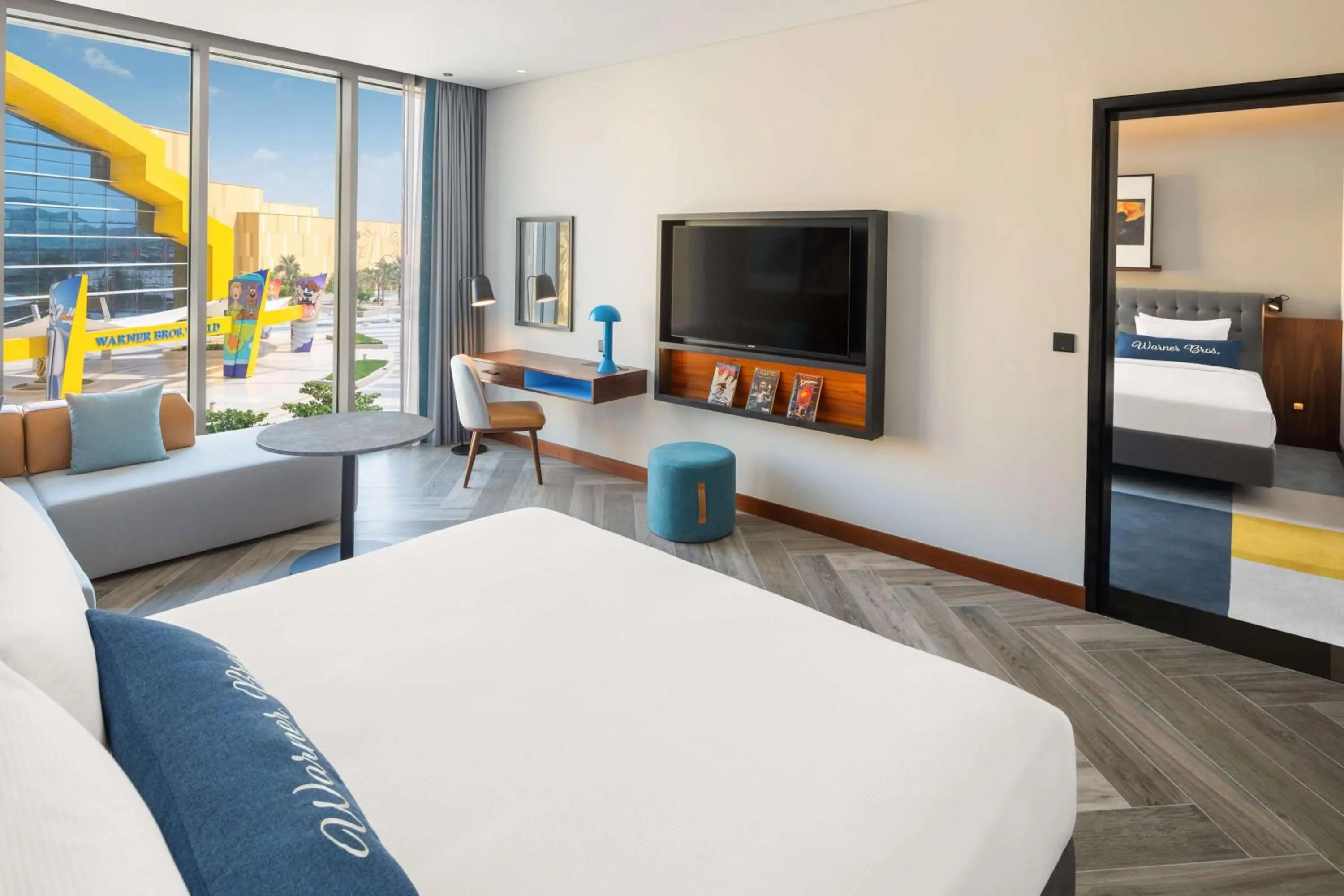 Bedroom, Bed in The WB Abu Dhabi, Curio Collection By Hilton