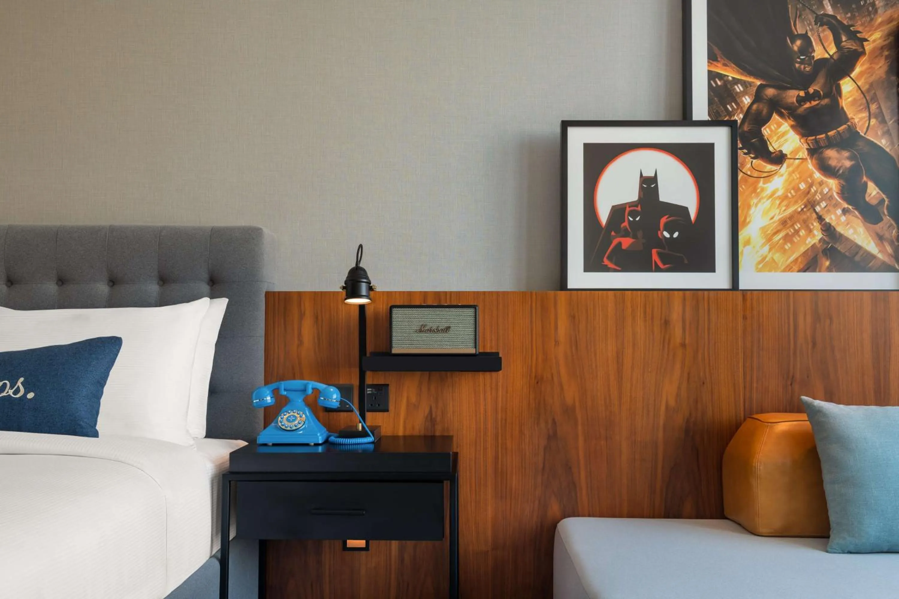 Living room, Bed in The WB Abu Dhabi, Curio Collection By Hilton