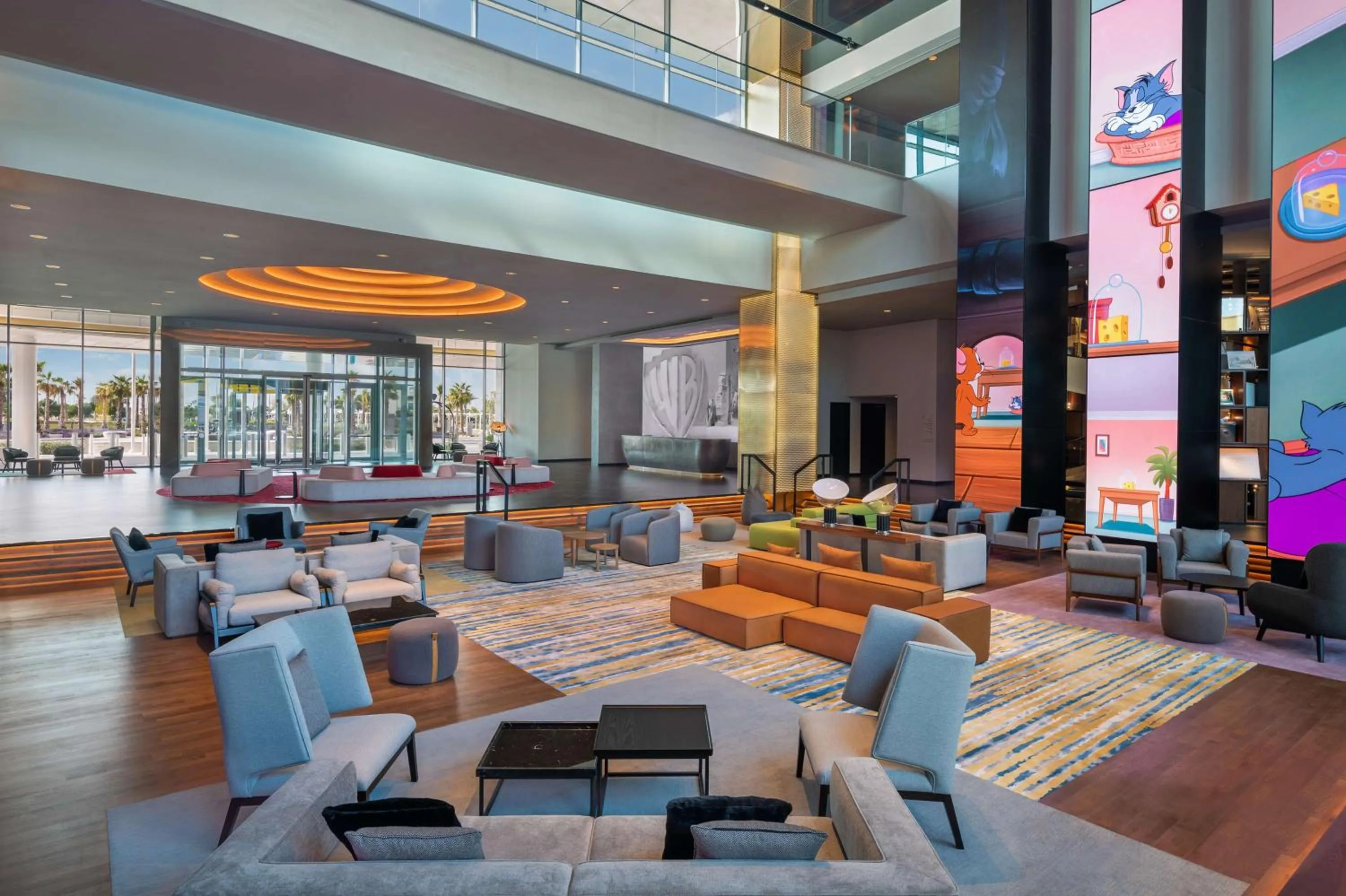 Lobby or reception in The WB Abu Dhabi, Curio Collection By Hilton
