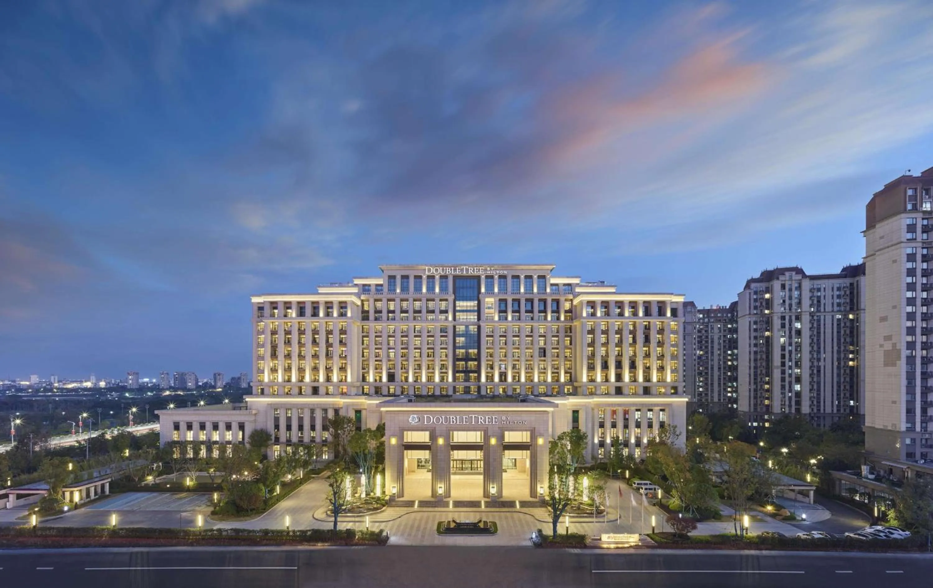 Property building in Doubletree By Hilton Quzhou