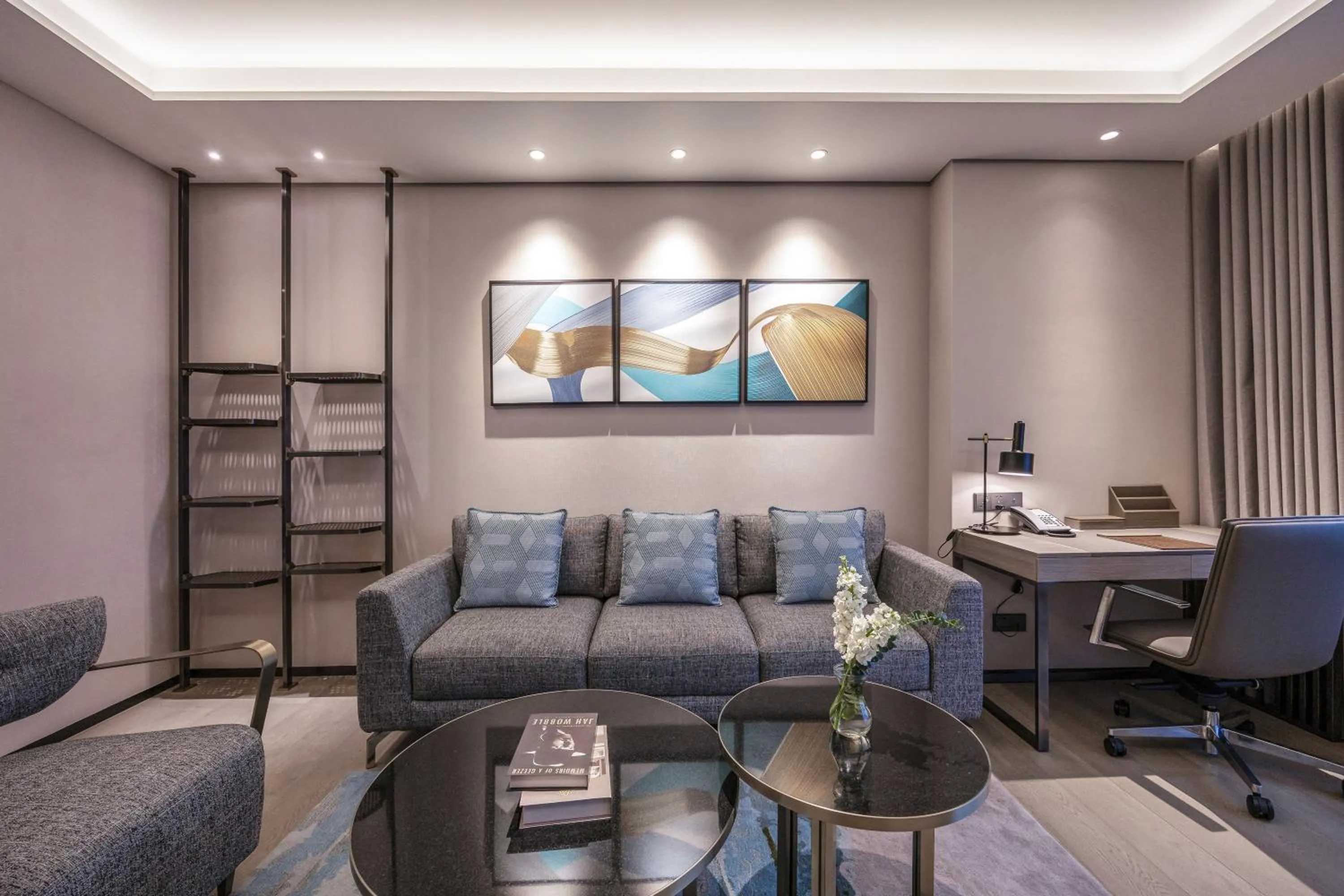 Seating area in Fraser Residence Hanoi