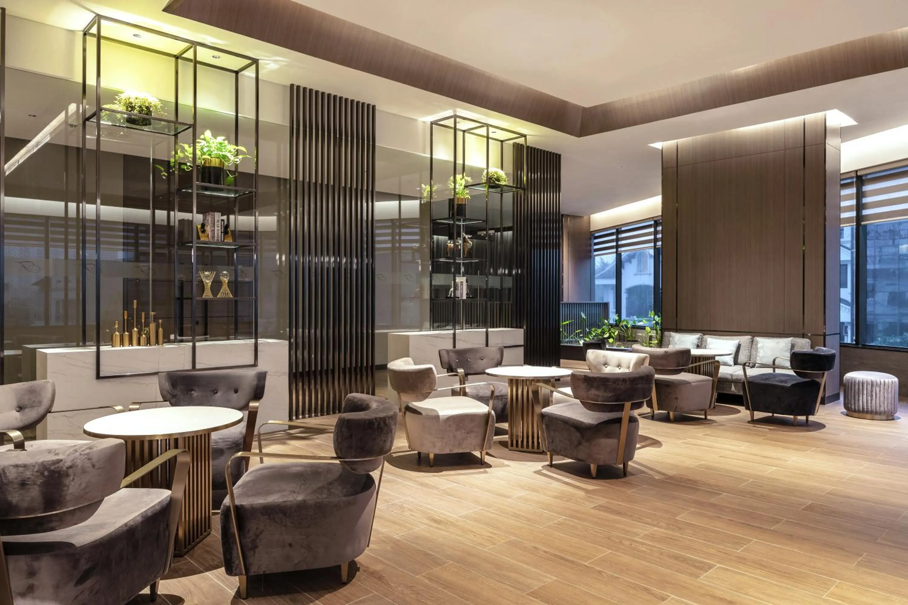 Lounge or bar in Fraser Residence Hanoi