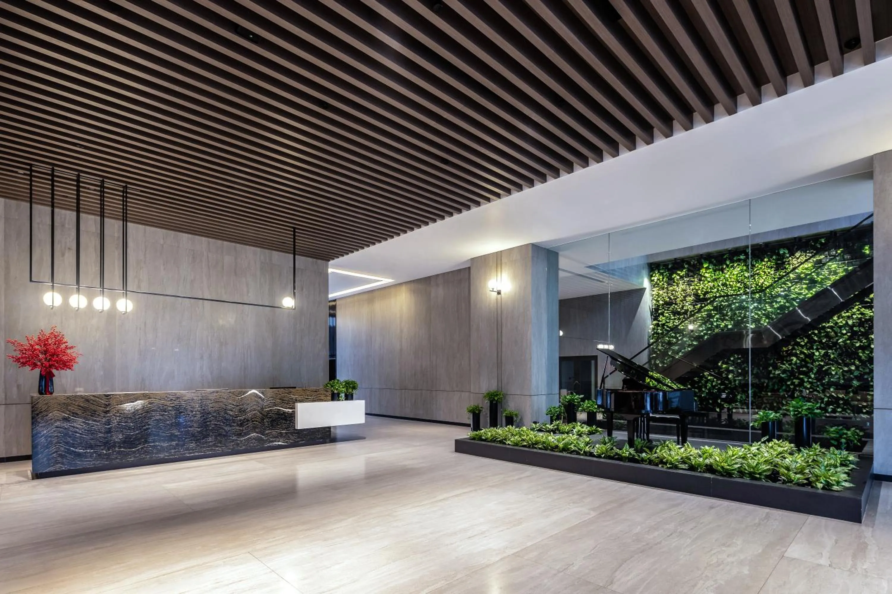 Lobby or reception in Fraser Residence Hanoi