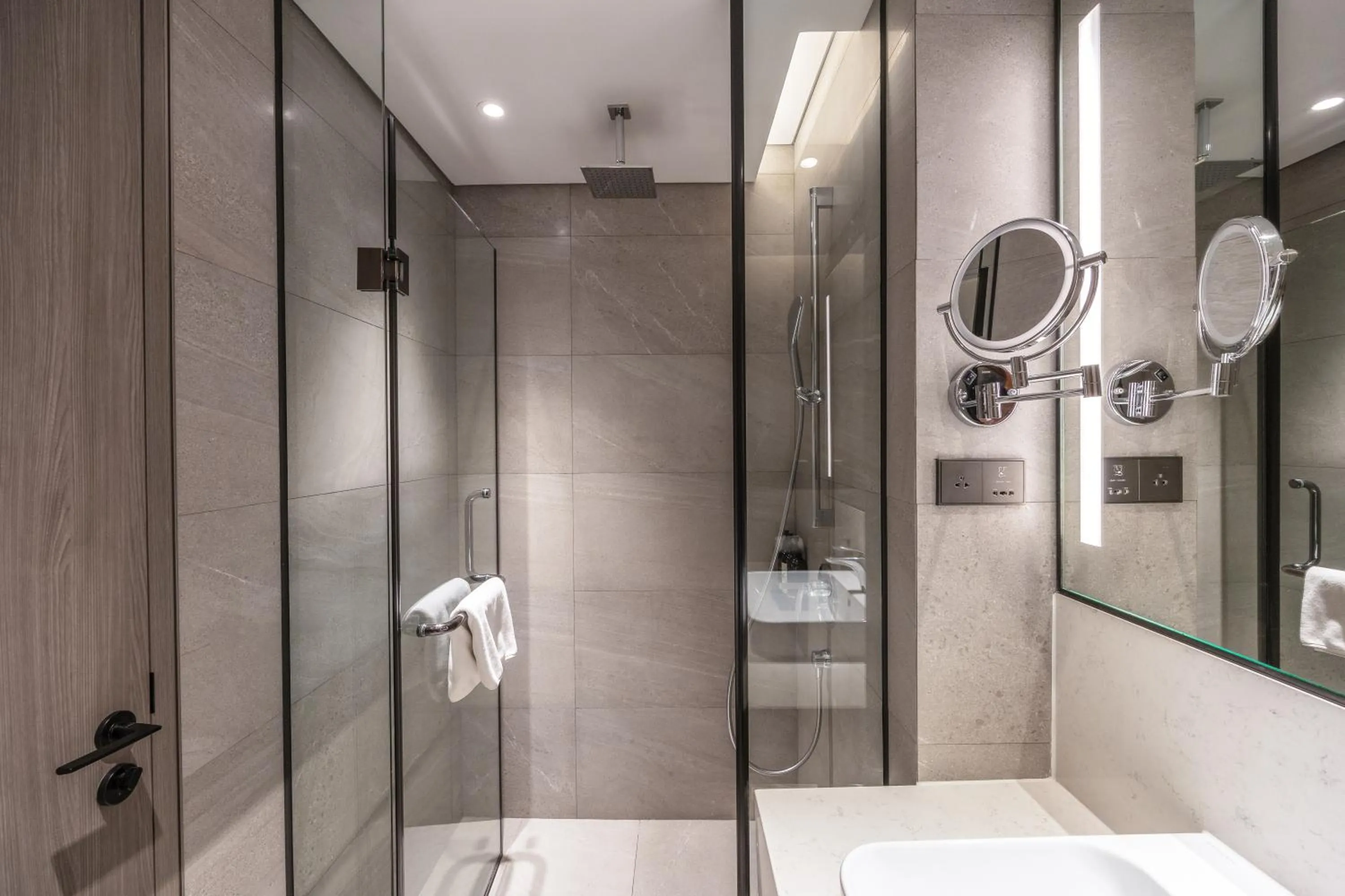 Bathroom in Fraser Residence Hanoi