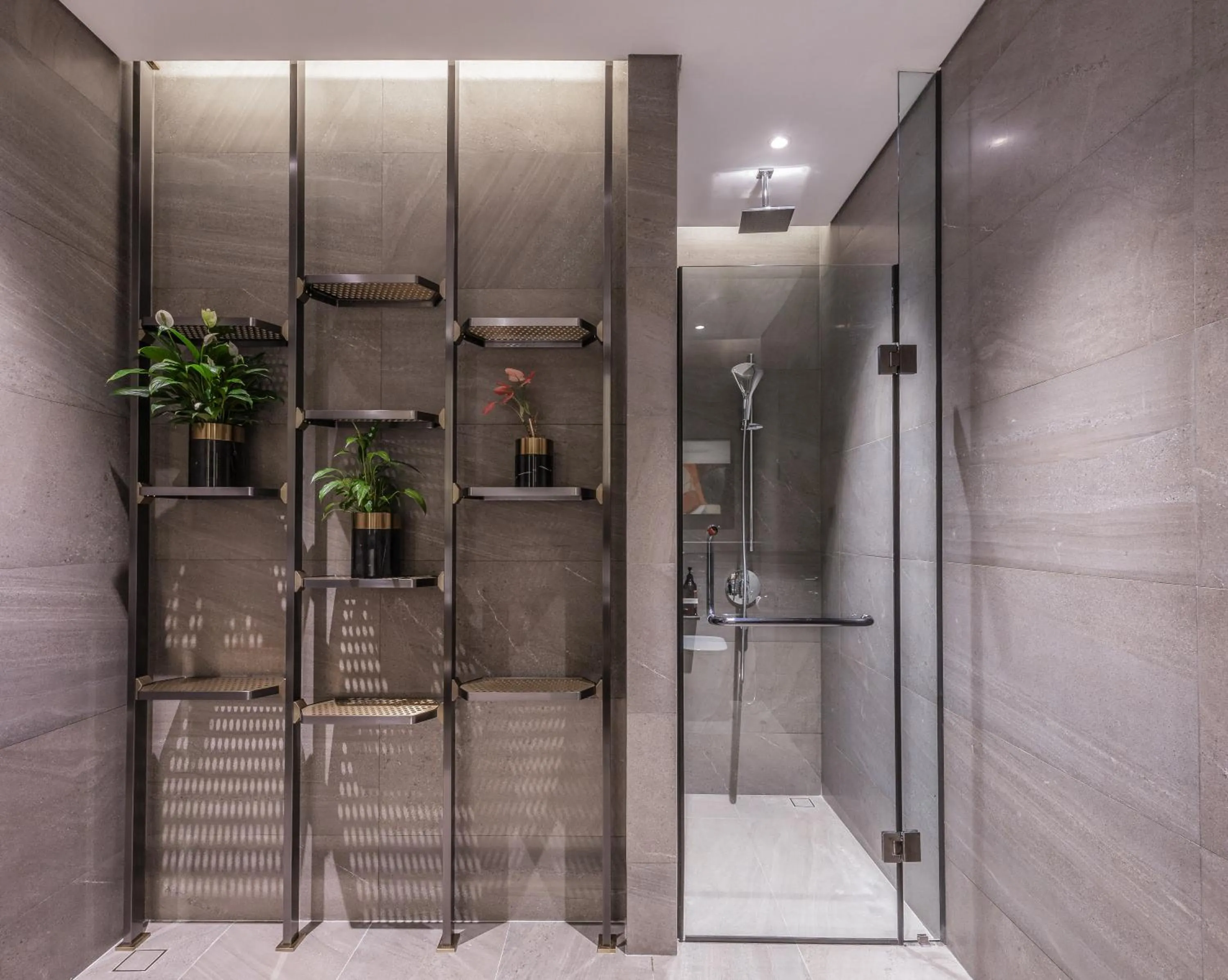 Bathroom in Fraser Residence Hanoi