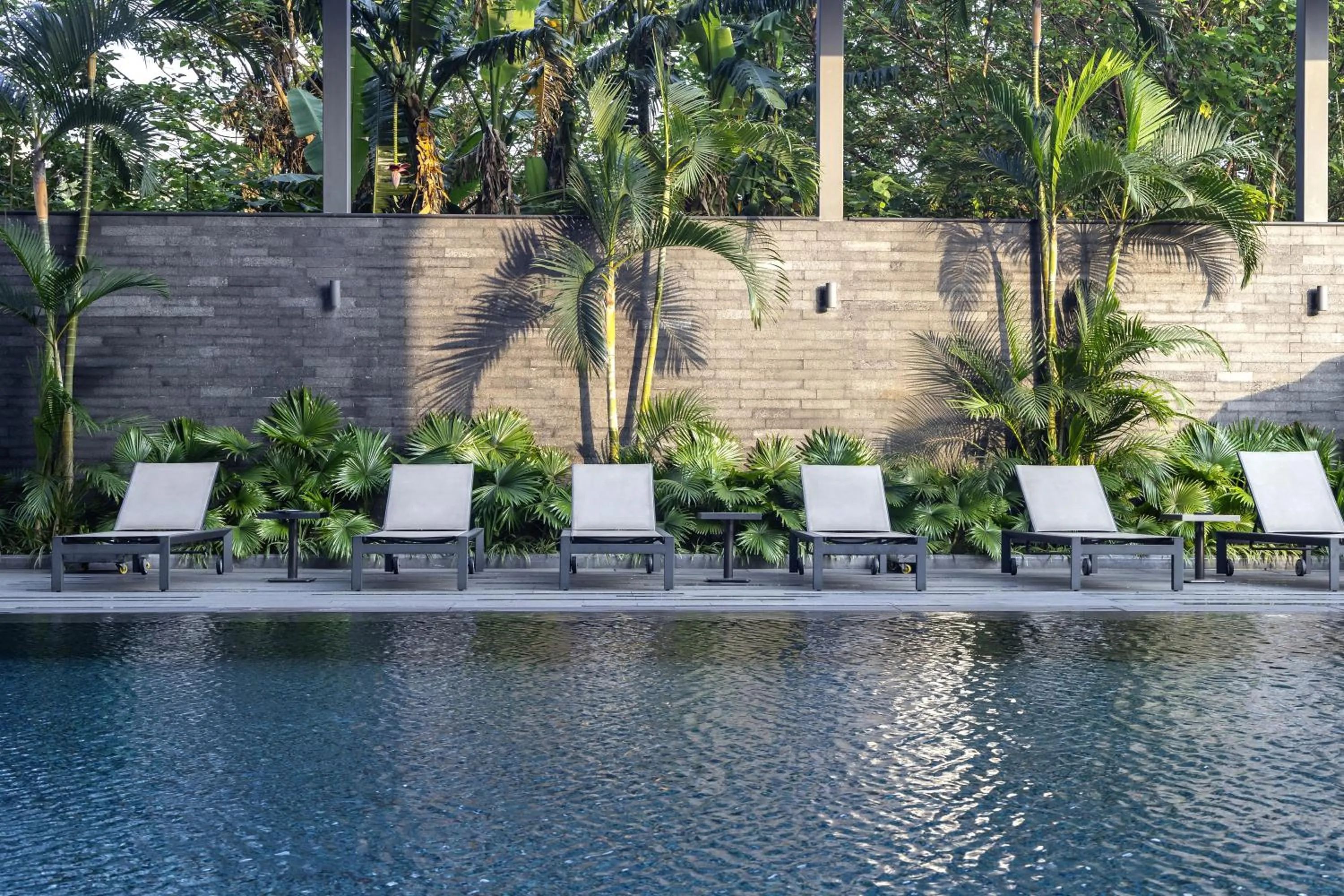 Swimming pool in Fraser Residence Hanoi