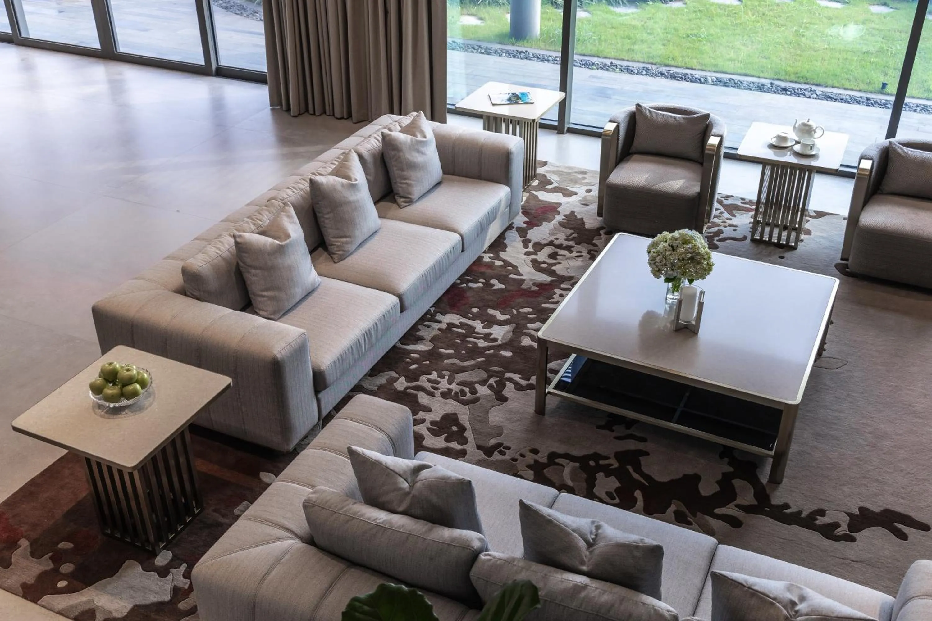 Living room in Fraser Residence Hanoi