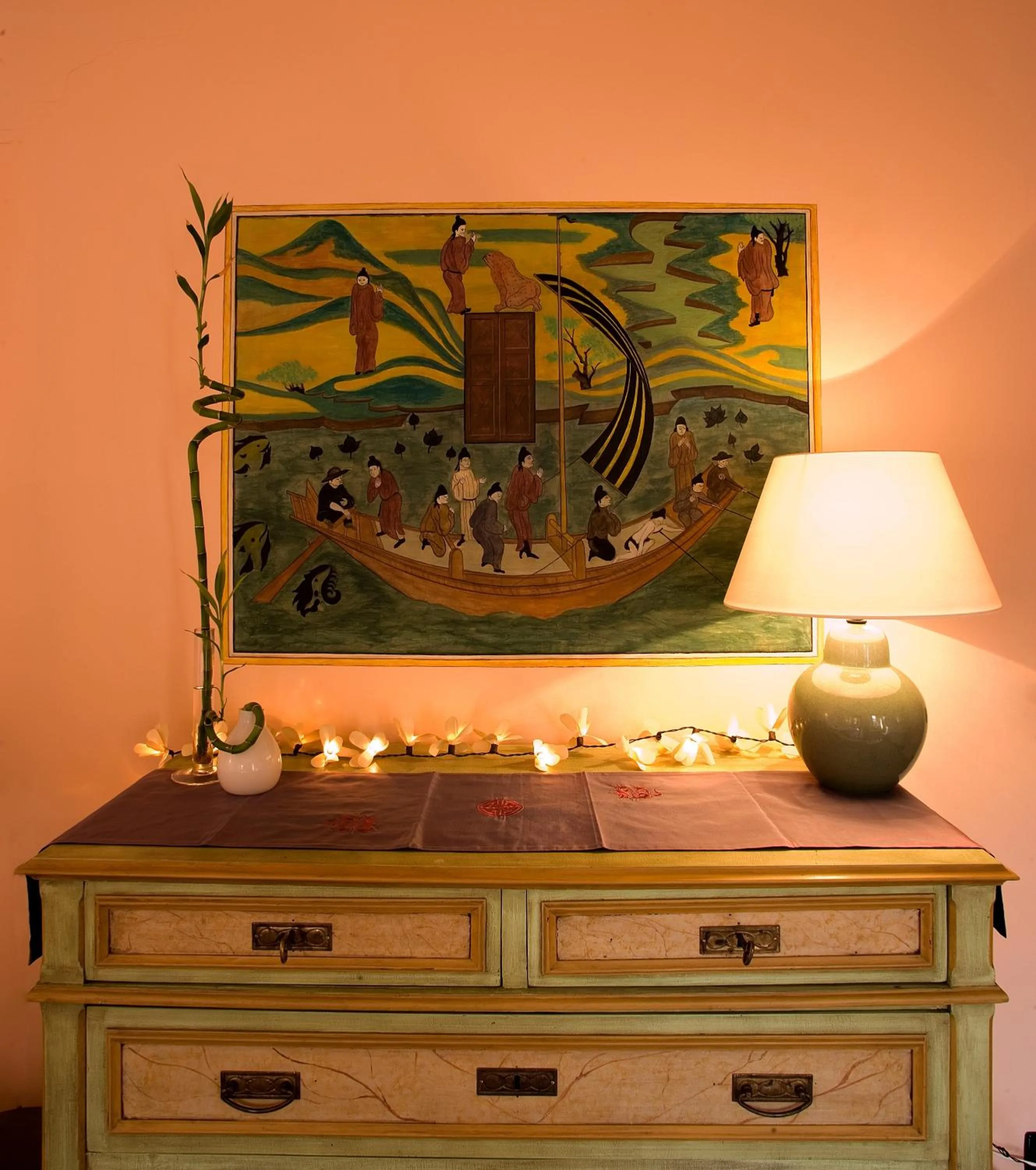 Decorative detail in La Villeggiatura