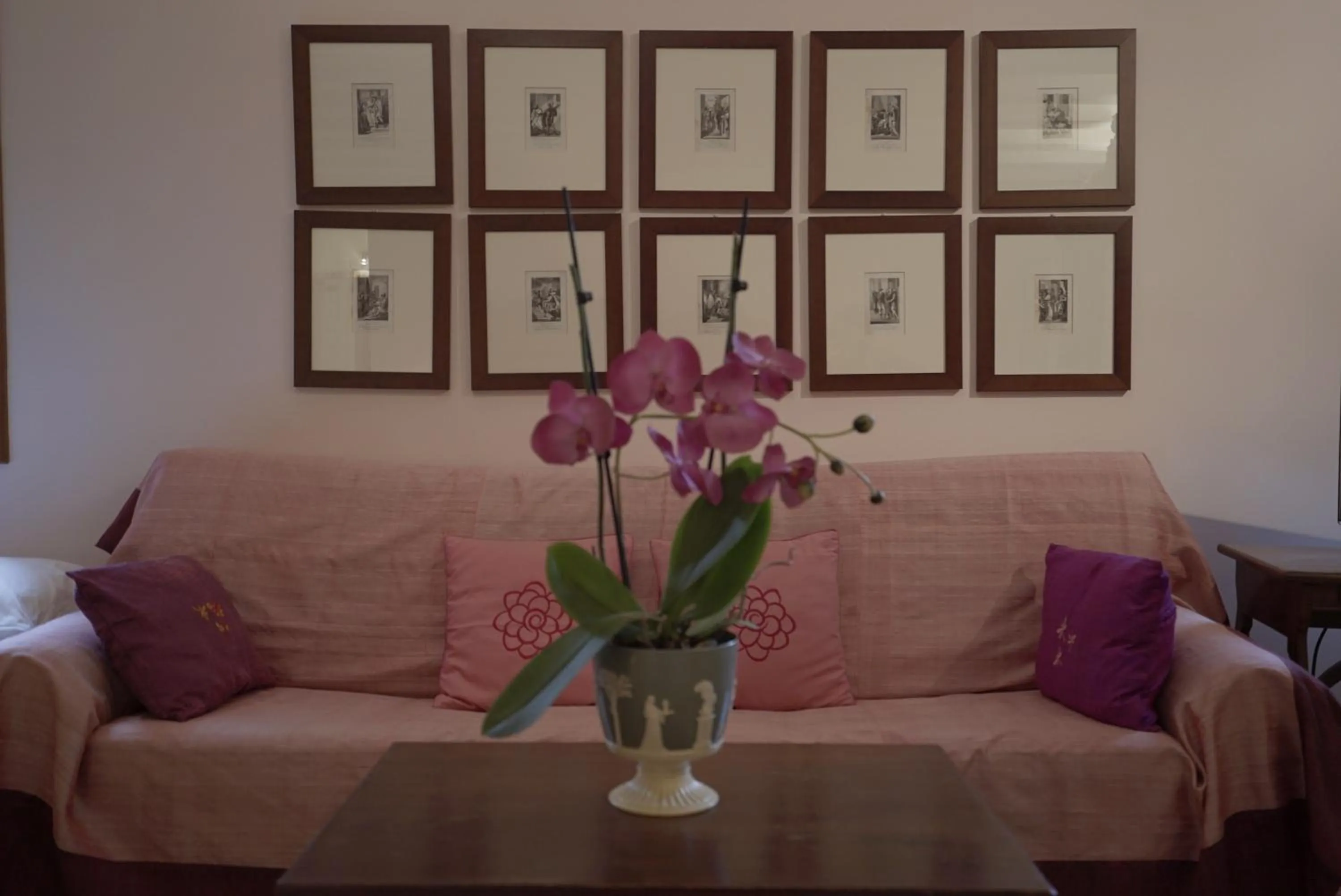 Decorative detail in La Villeggiatura