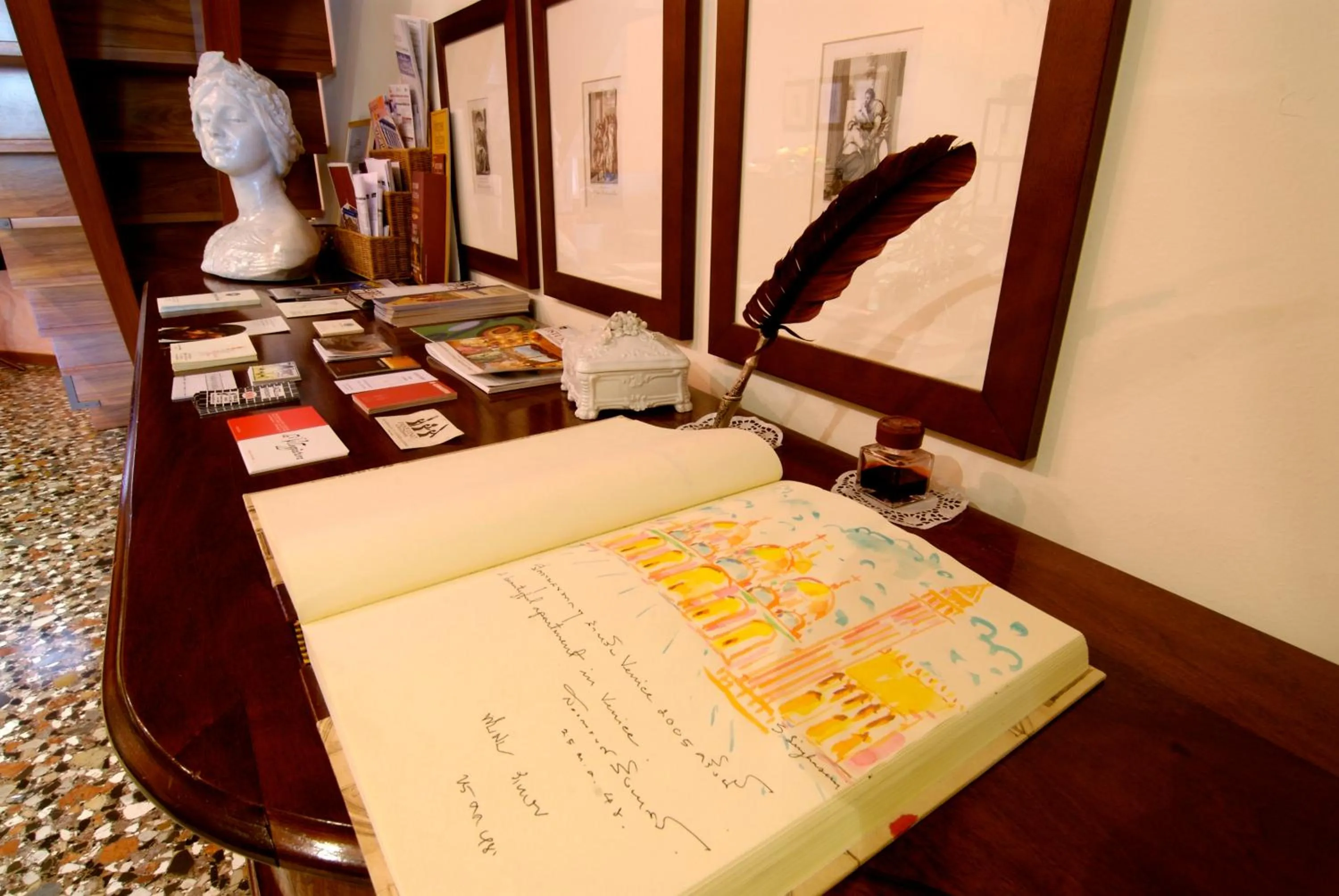 Lobby or reception in La Villeggiatura