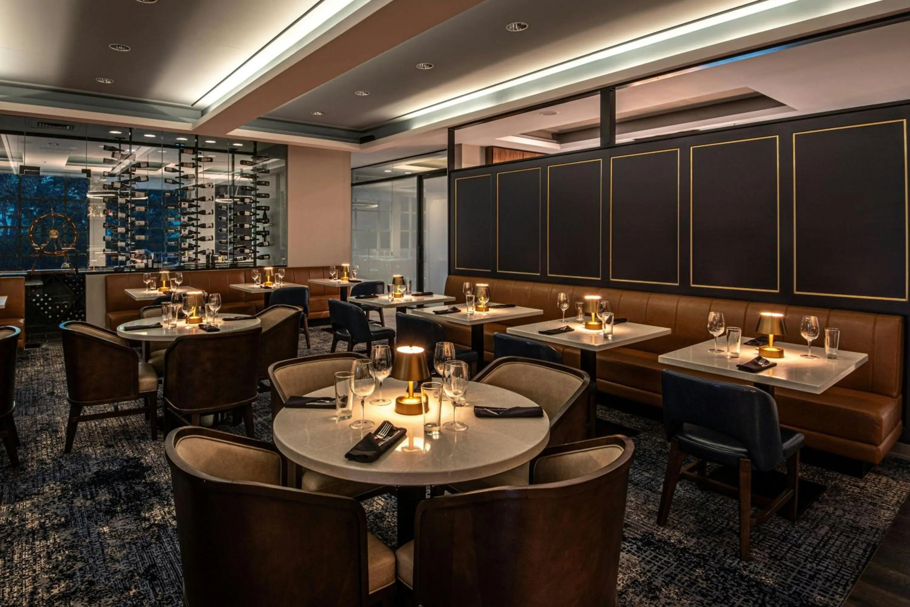 Restaurant/places to eat in Mystic Marriott Hotel and Spa